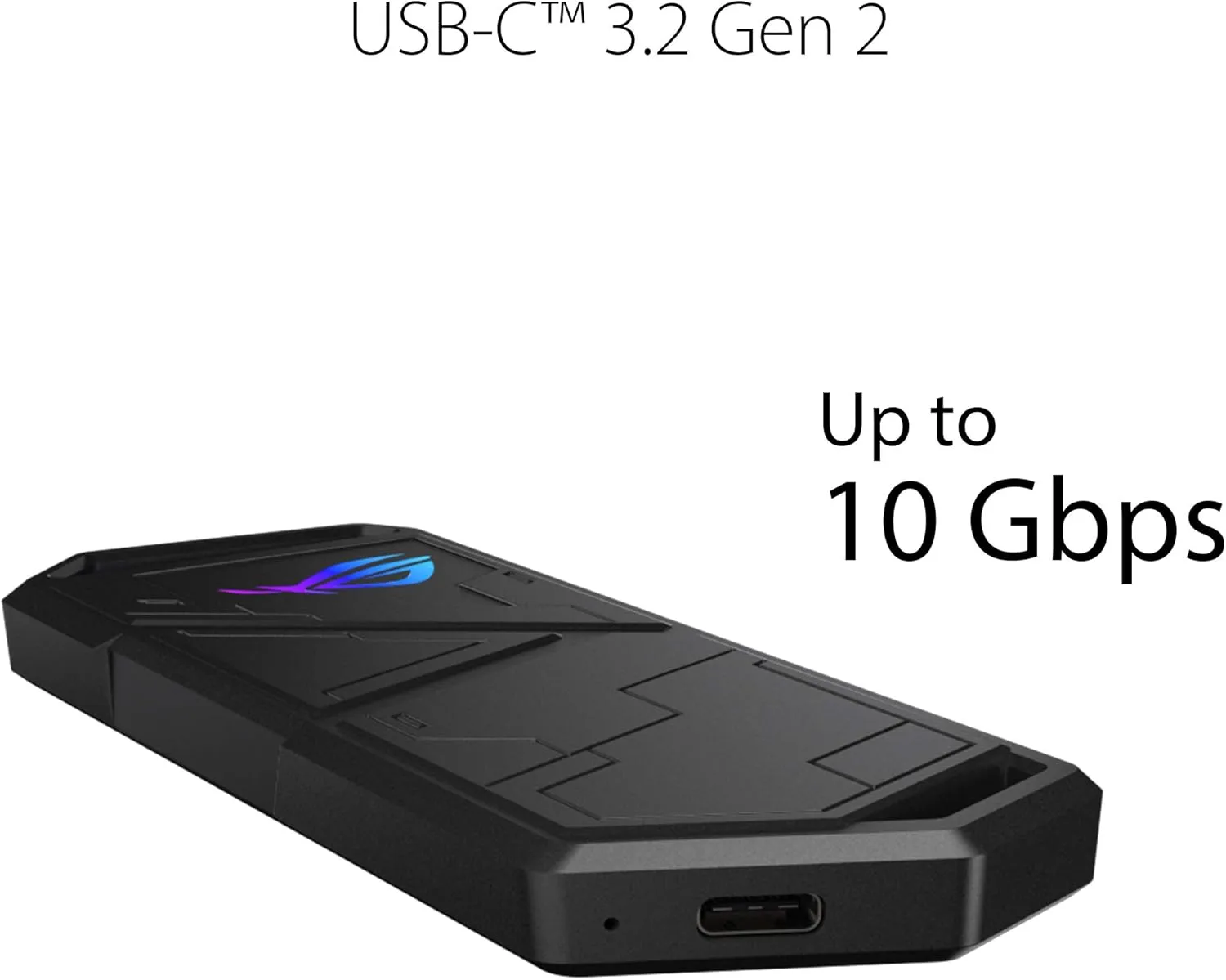 ASUS ROG Strix Arion M.2 NVMe SSD External Enclosure - USB 3.2 Gen 2 (10Gbps)