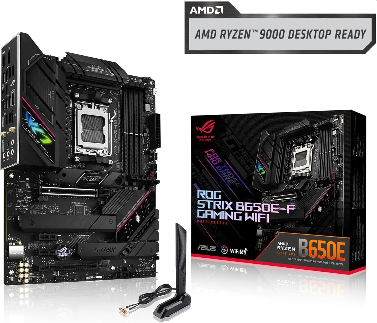 ASUS ROG Strix AM5 Gaming Motherboard DDR5 PCIe 5.0 WiFi