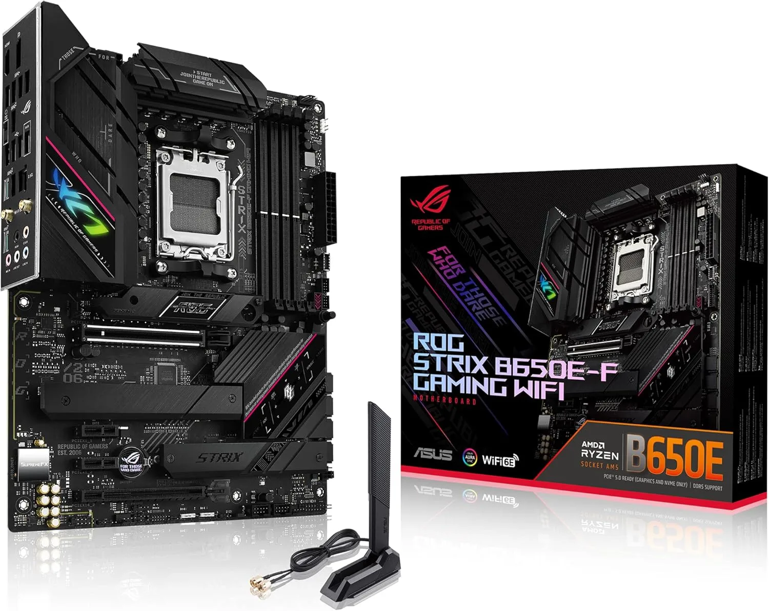 ASUS ROG Strix AM5 Gaming Motherboard DDR5 PCIe 5.0 WiFi