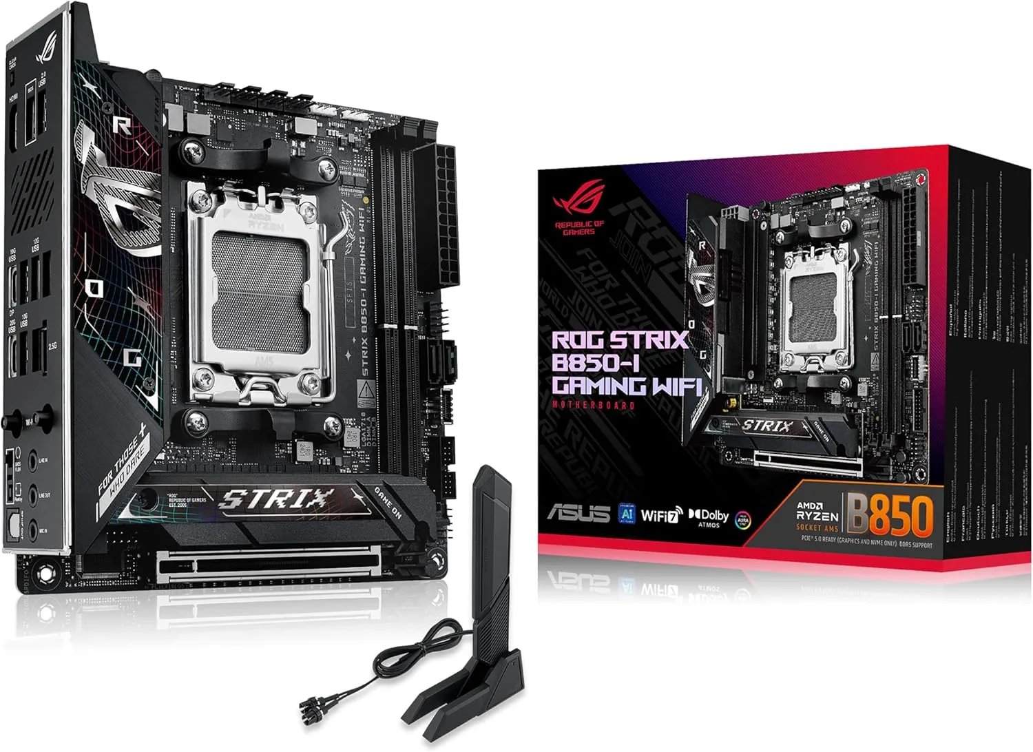 ASUS ROG Strix AM5 Gaming Motherboard DDR5 PCIe 5.0 WiFi