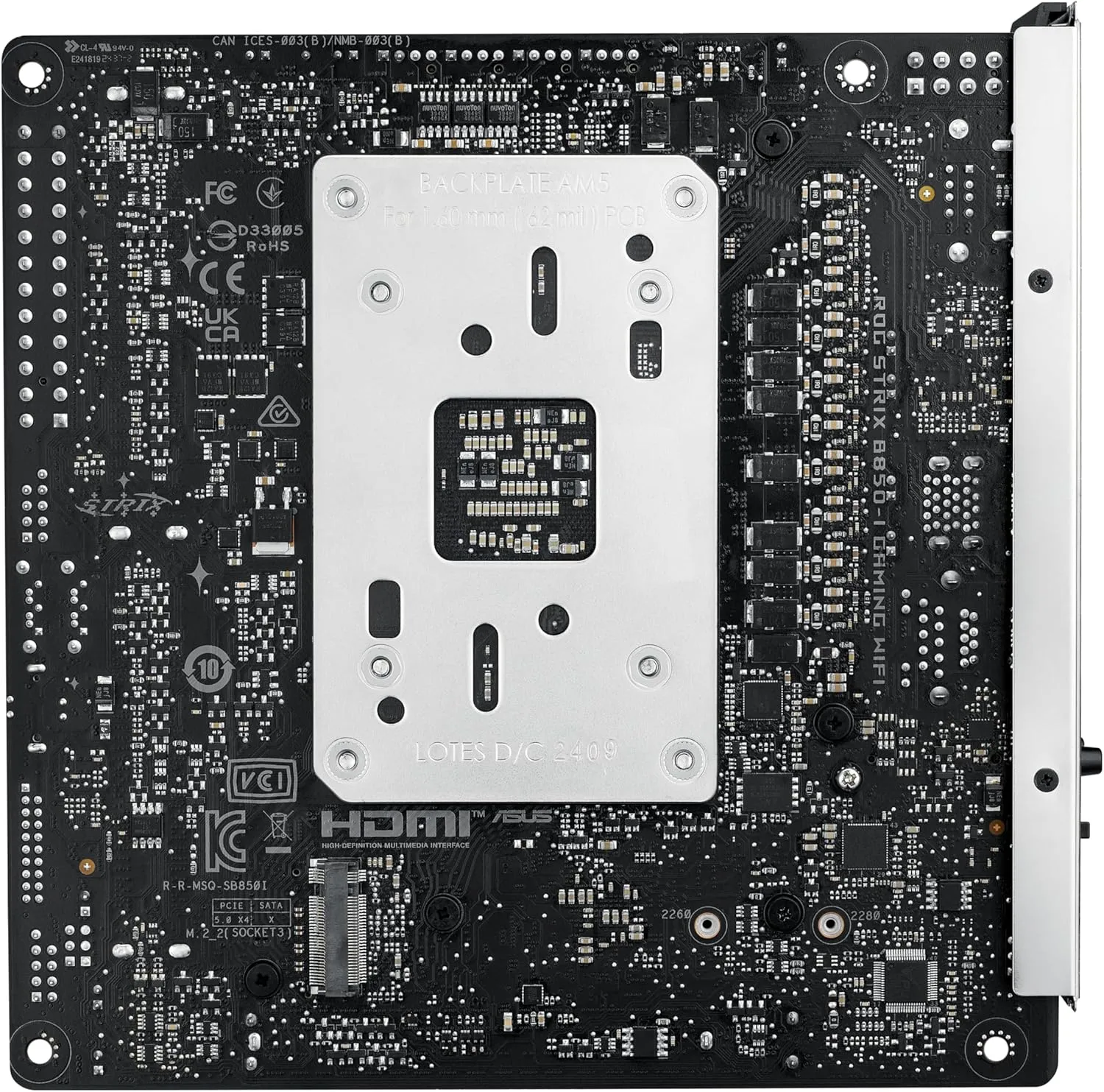 ASUS ROG Strix AM5 Gaming Motherboard DDR5 PCIe 5.0 WiFi
