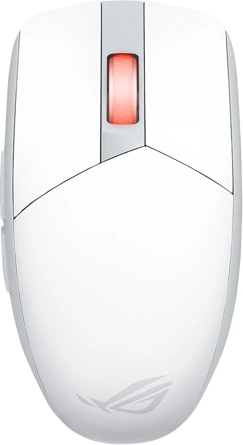 ASUS ROG Strix Impact III Wireless Gaming Mouse, 57g, 36K DPI, White
