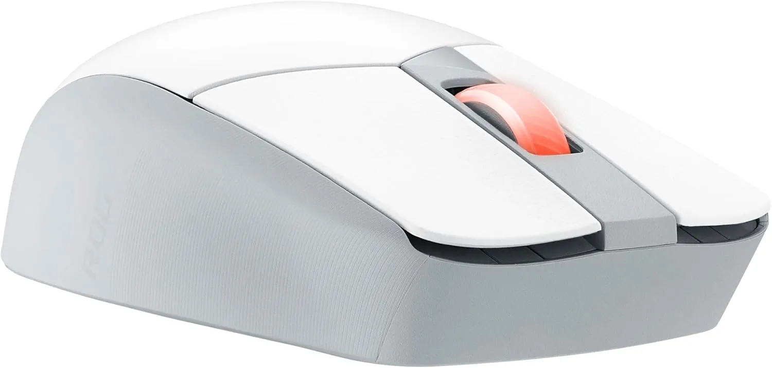 ASUS ROG Strix Impact III Wireless Gaming Mouse, 57g, 36K DPI, White