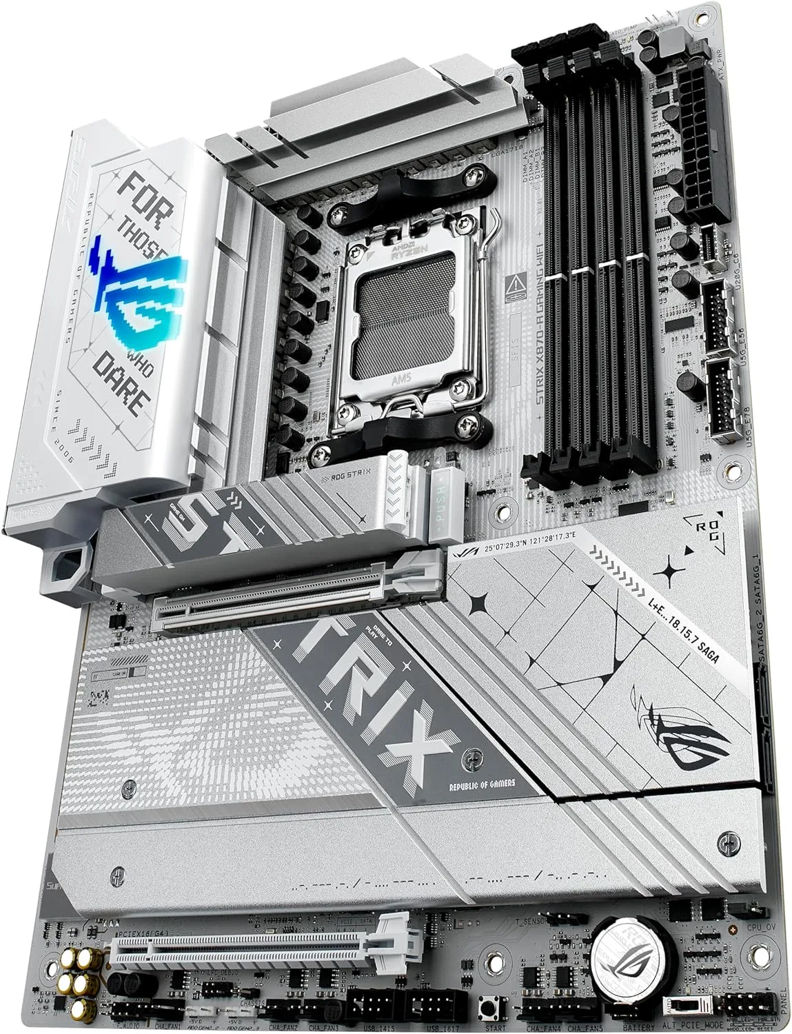 ASUS X870 ATX Motherboard - DDR5, PCIe 5.0, Wi‑Fi 7, USB4