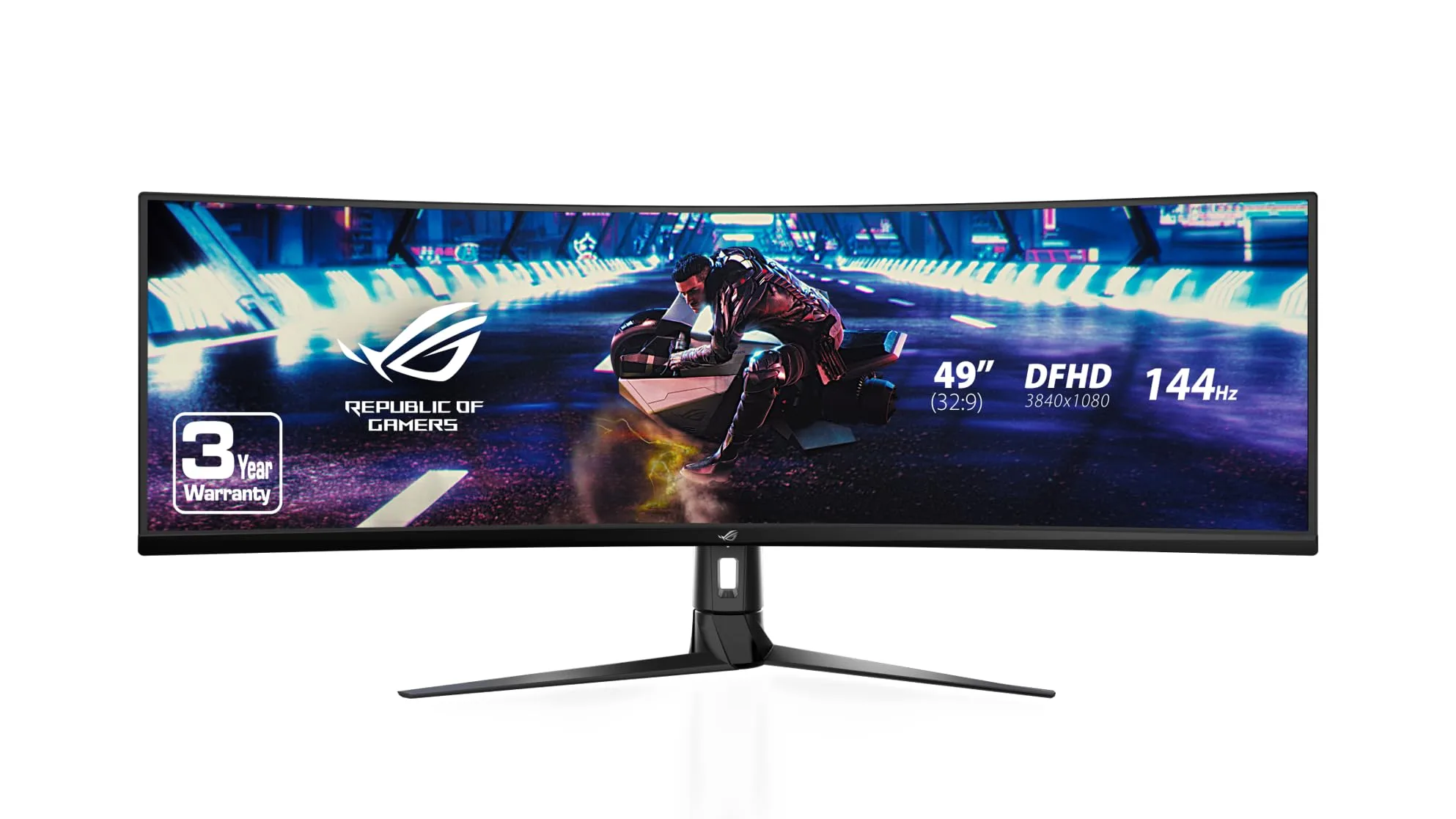 ASUS ROG Strix XG49VQ 49-inch Curved Gaming Monitor 144Hz DFHD HDR