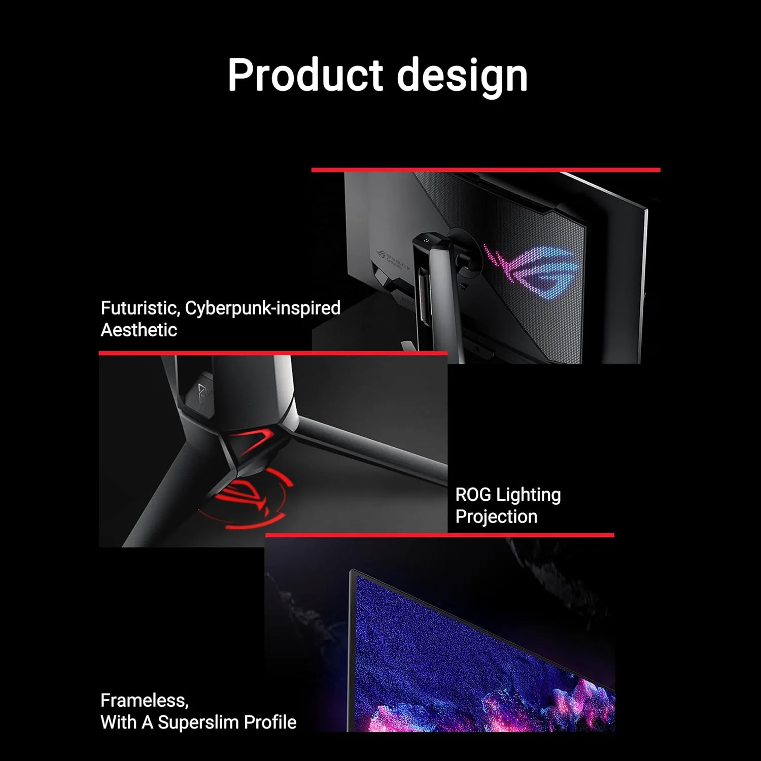 ASUS ROG Swift OLED Gaming Monitor 240Hz 0.03ms