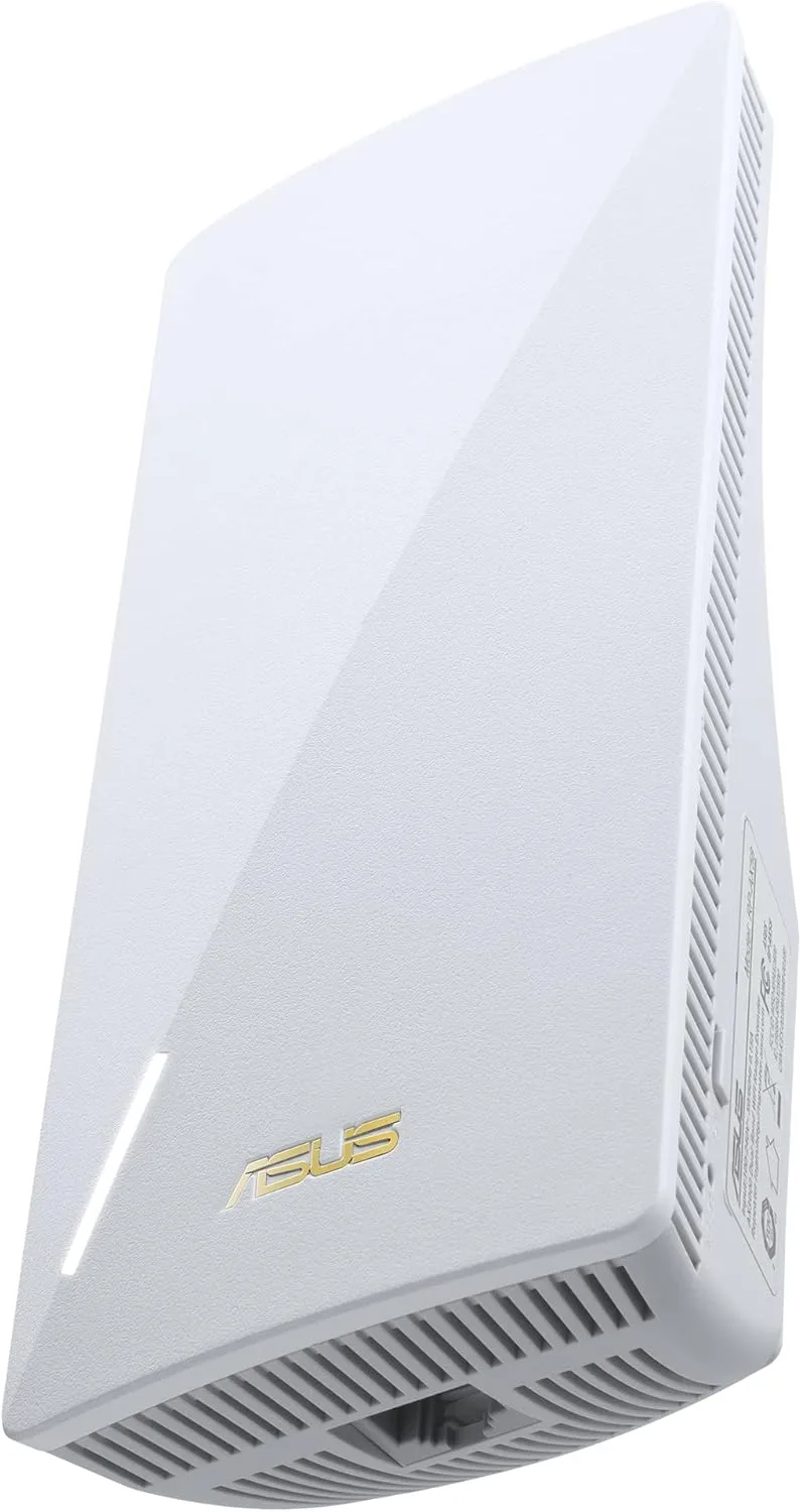 ASUS RP-AX58 AX3000 Dual Band WiFi 6 (802.11ax) Range Extender, AiMesh Extender for seamless mesh WiFi; works with any WiFi router