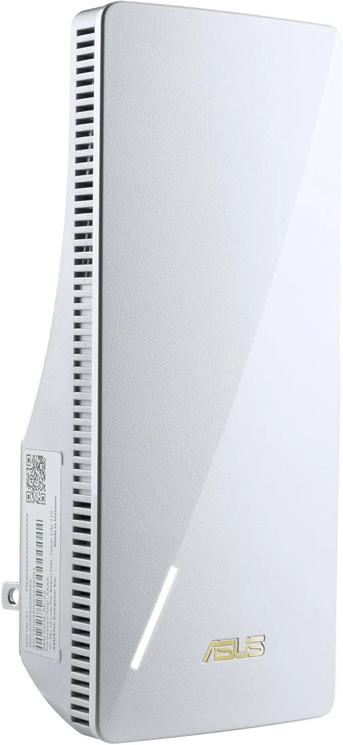 ASUS RP-BE58 BE3600 Dual Band WiFi 7 (802.11be) Range Extender, AiMesh Extender for Seamless mesh WiFi; Works with Any WiFi Router