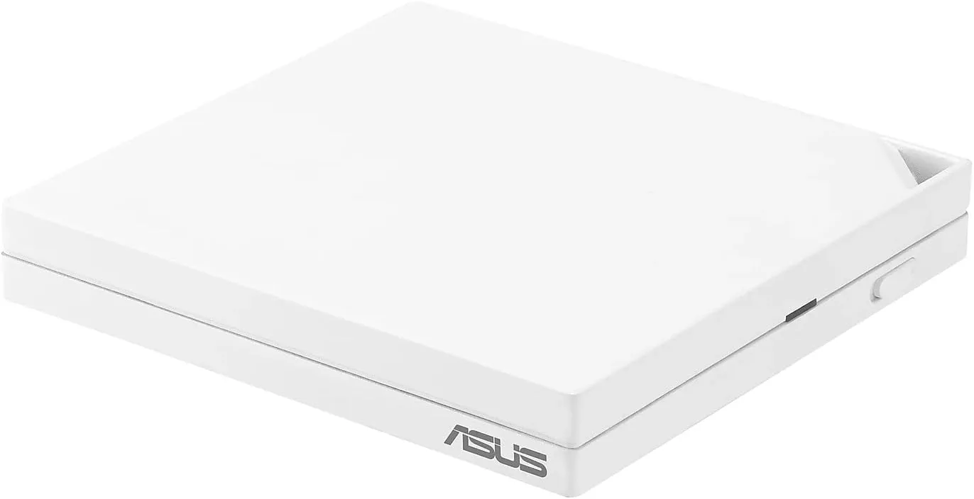 Asus RT-AX57 Go AX3000 802.11ax 2976 (Mbps) Wi-Fi 6 Dual-Band Gigabit Travel Router, White (RT-AX57 GO)