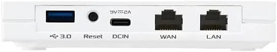 Asus RT-AX57 Go AX3000 802.11ax 2976 (Mbps) Wi-Fi 6 Dual-Band Gigabit Travel Router, White (RT-AX57 GO)