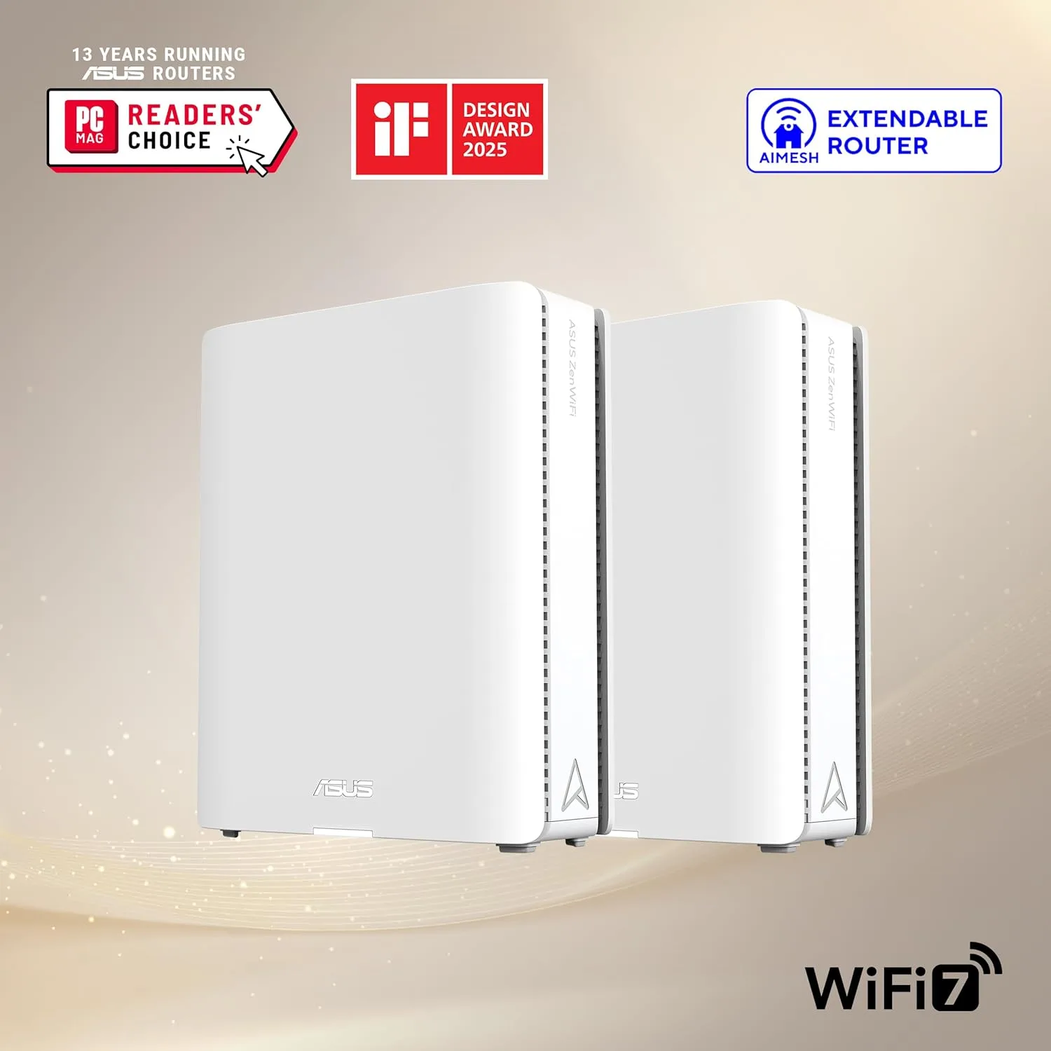 ASUS Dual-Band WiFi Router with AiMesh and Advanced Network Security
