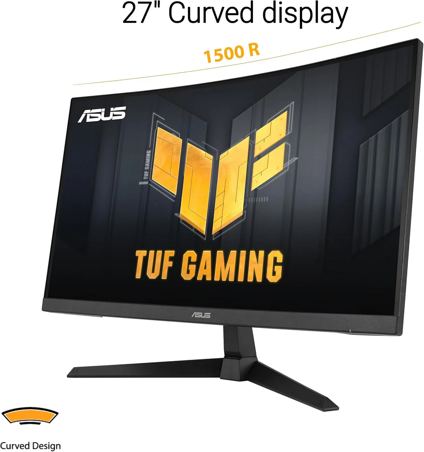 ASUS TUF Gaming Curved 1500R 180Hz Gaming Monitor (ELMB, FreeSync, 90% DCI-P3)