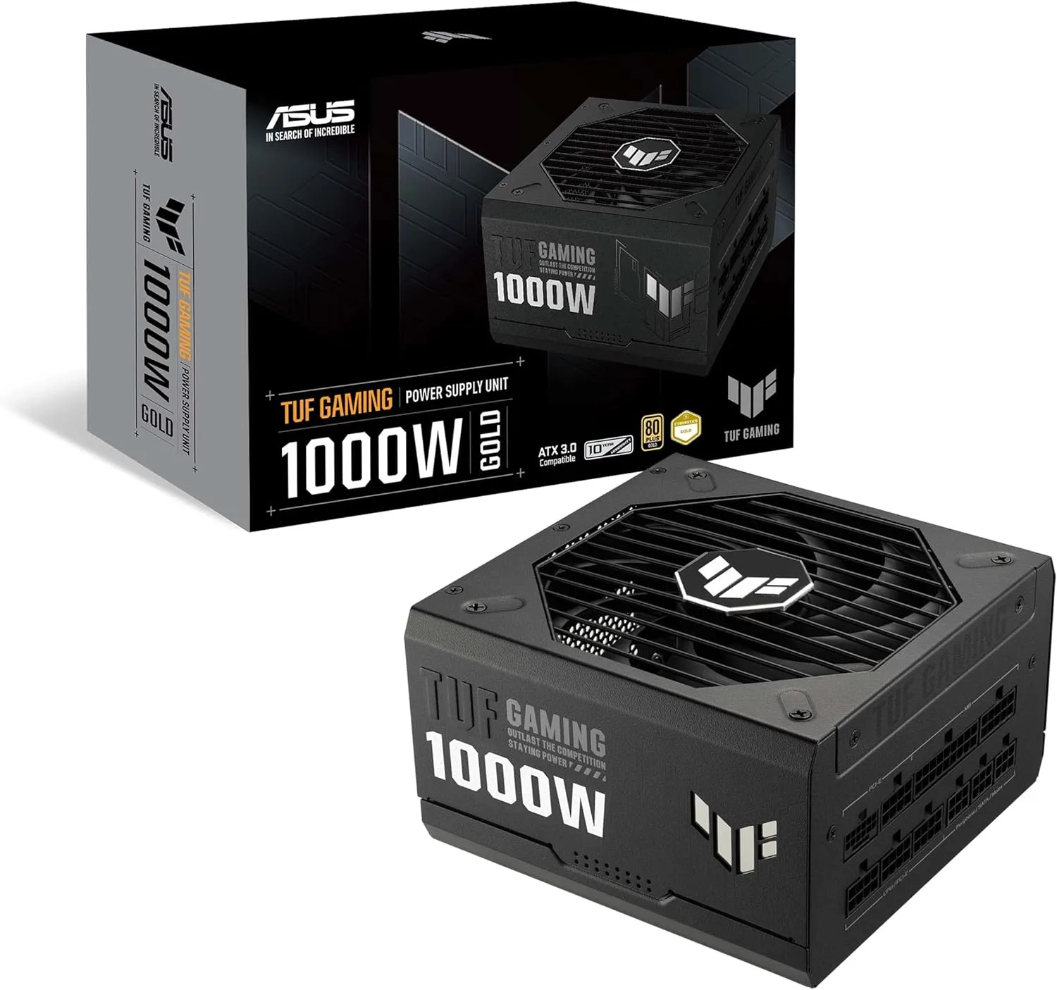 ASUS TUF Gaming 1000W Gold Fully Modular ATX 3.0 Power Supply