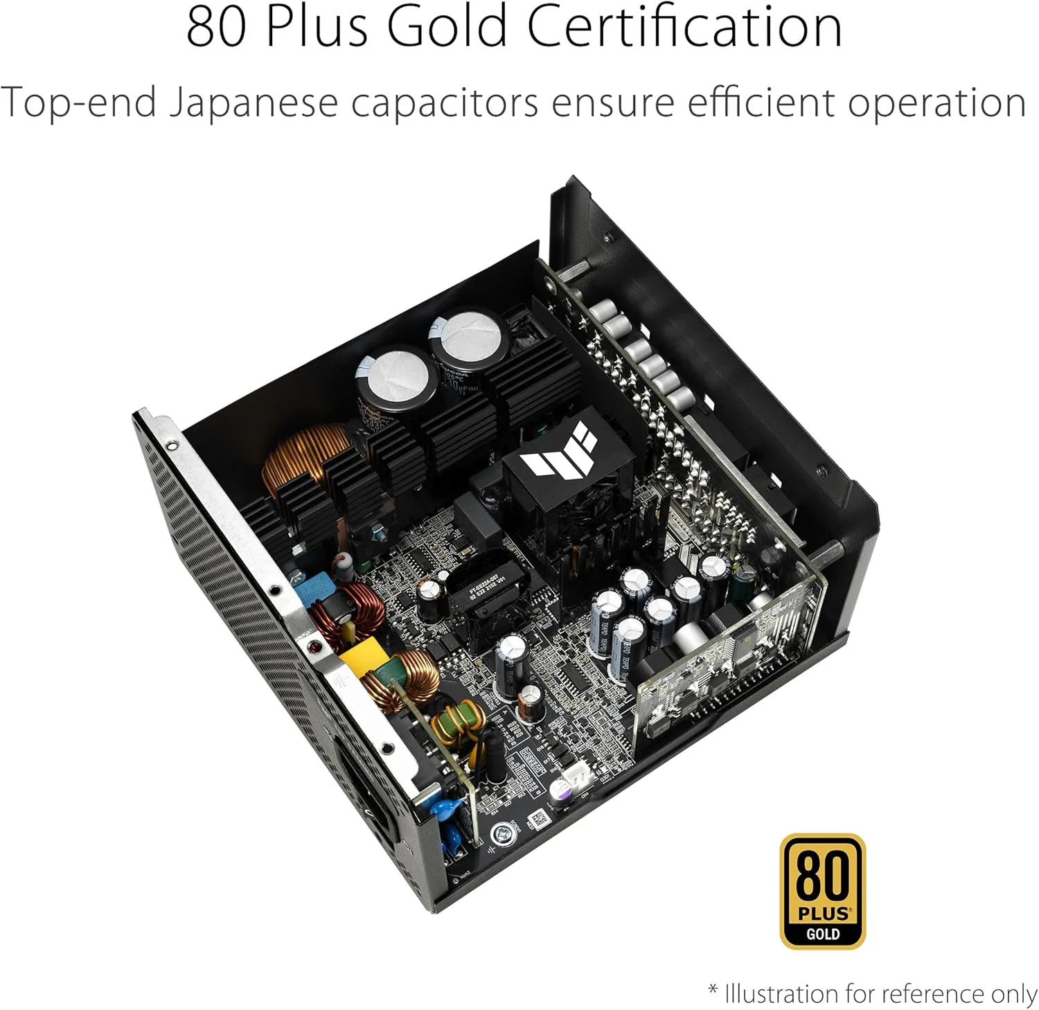 ASUS TUF Gaming 1000W Gold Fully Modular ATX 3.0 Power Supply
