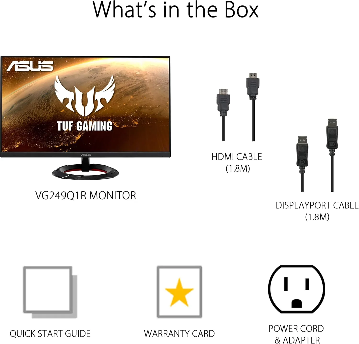 ASUS TUF Gaming Monitor - High Refresh, 1ms, ELMB Sync