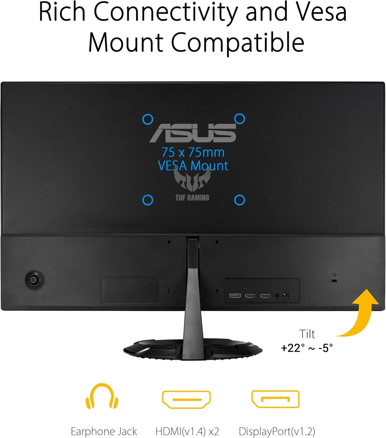 ASUS TUF Gaming Monitor - High Refresh, 1ms, ELMB Sync