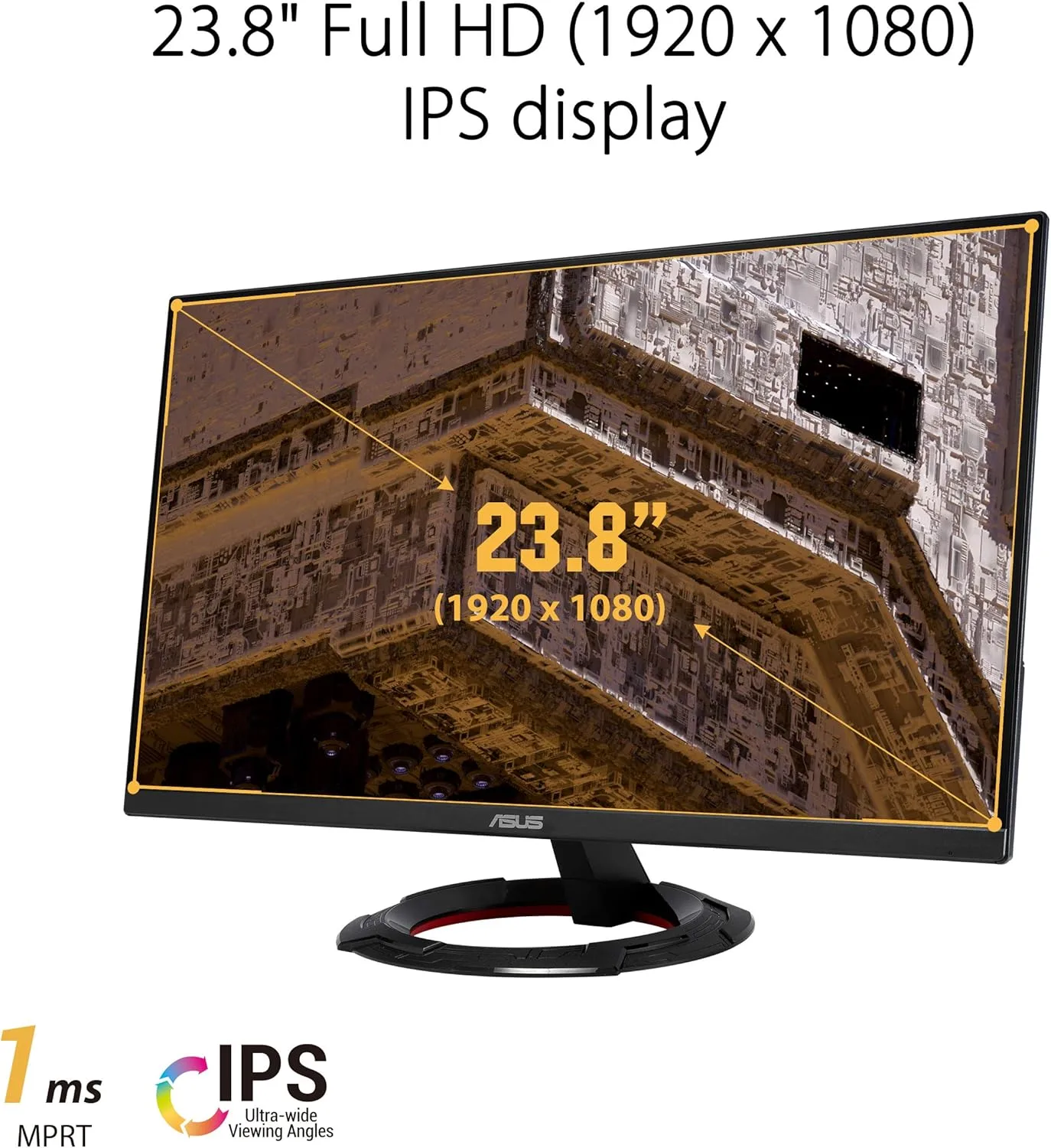 ASUS TUF Gaming Monitor - High Refresh, 1ms, ELMB Sync
