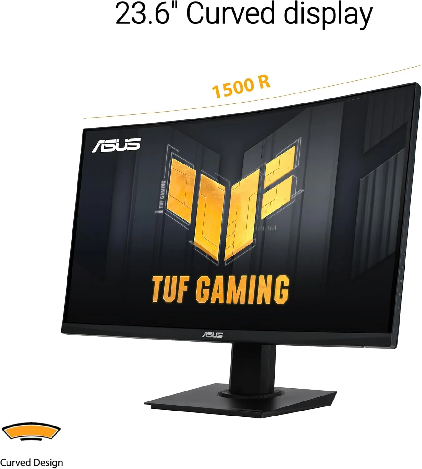 ASUS TUF Gaming Curved 1500R 180Hz Gaming Monitor (ELMB, FreeSync, 90% DCI-P3)