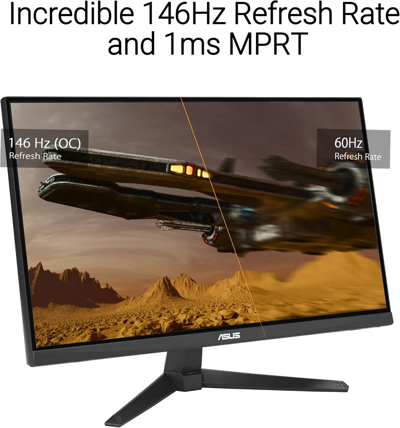 ASUS TUF Gaming Monitor - High Refresh, 1ms, ELMB Sync