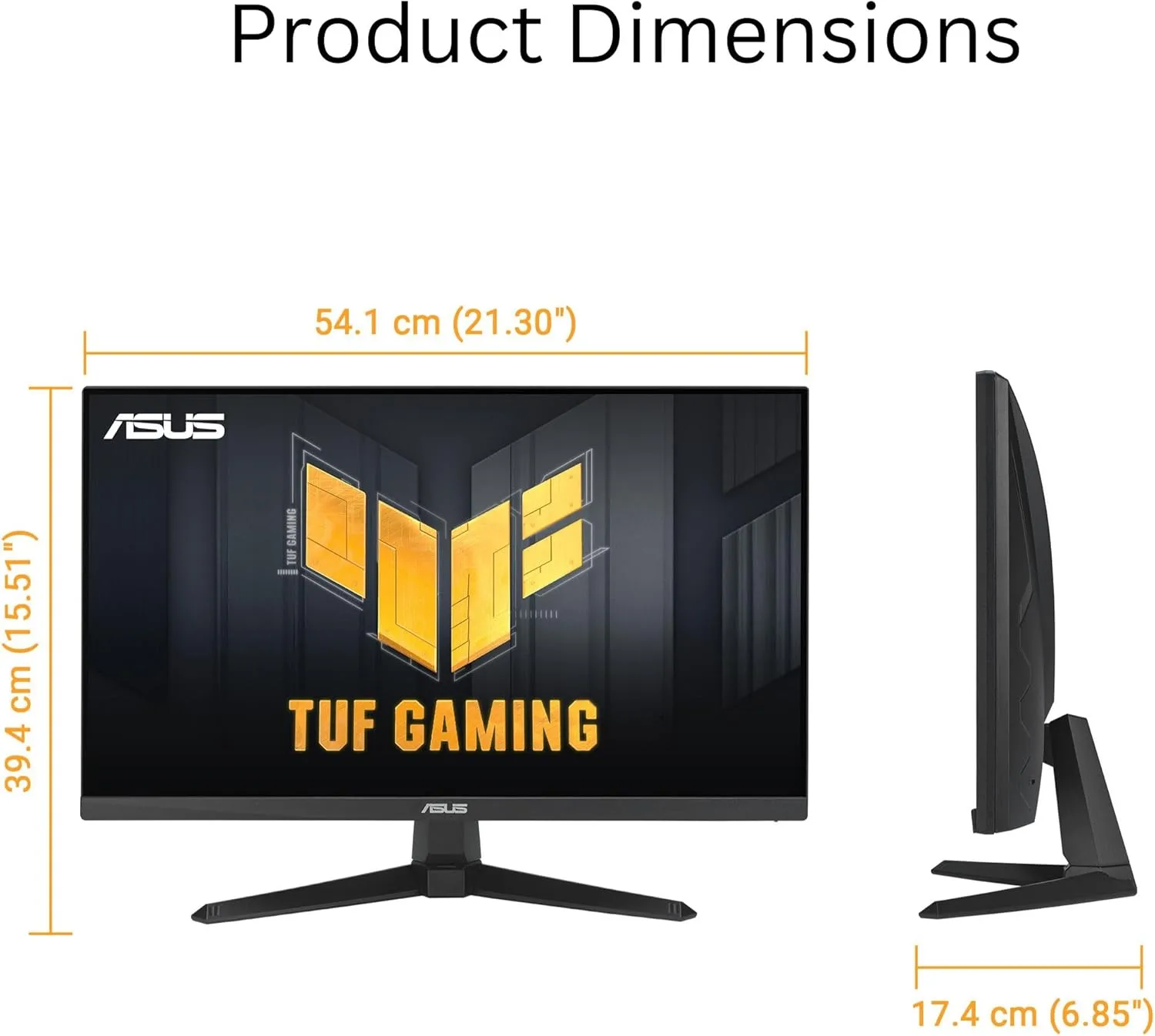 ASUS TUF Gaming Monitor - High Refresh, 1ms, ELMB Sync