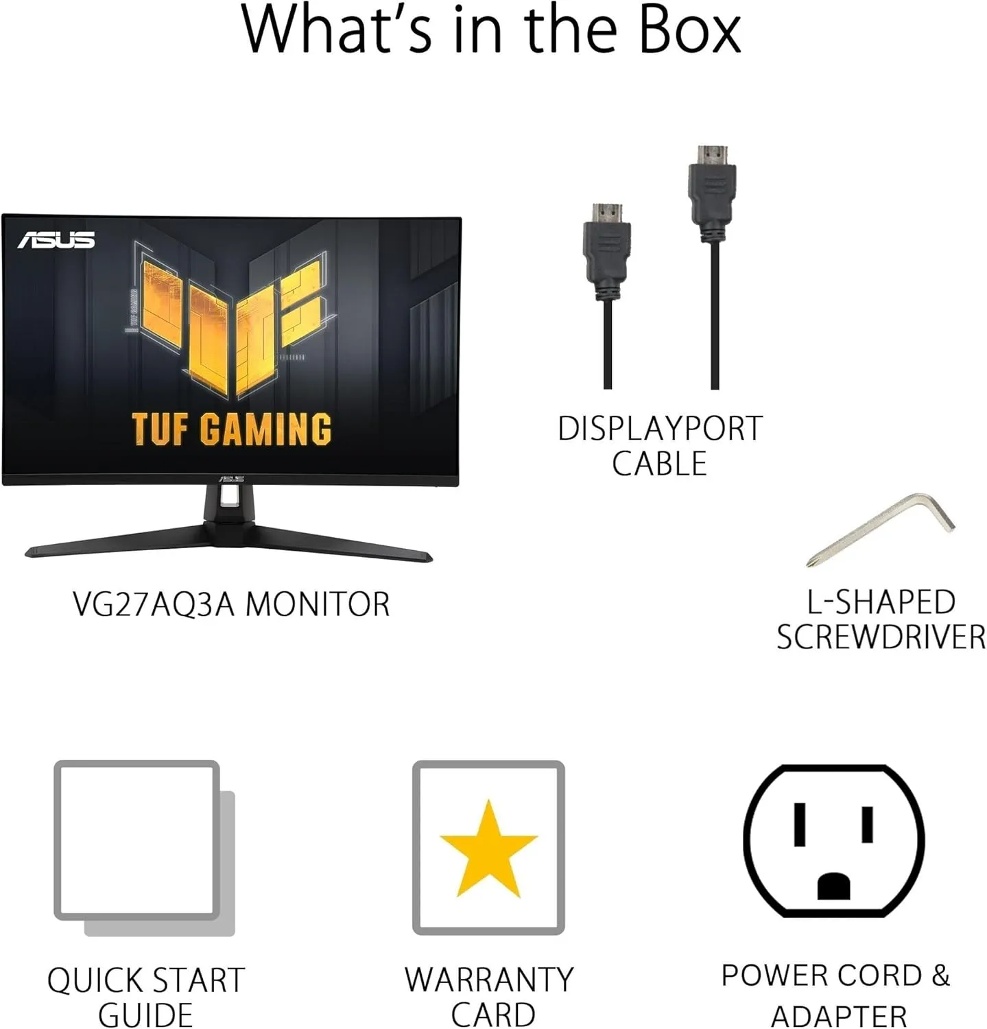 ASUS TUF Gaming QHD (2560x1440) Gaming Monitor — 1ms, ELMB, FreeSync Premium, HDR-10