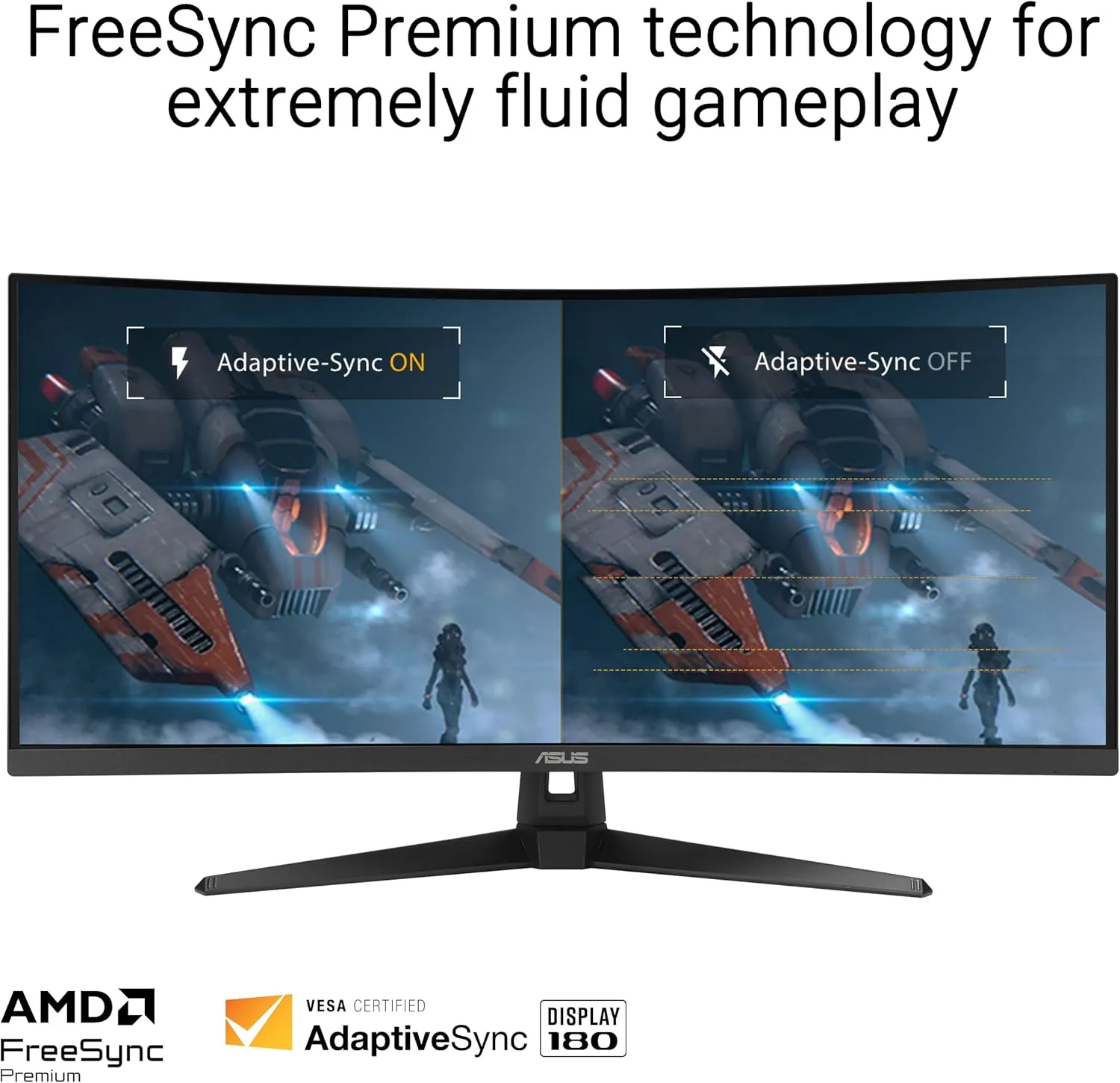 ASUS TUF Gaming Monitor - High Refresh, 1ms, ELMB Sync