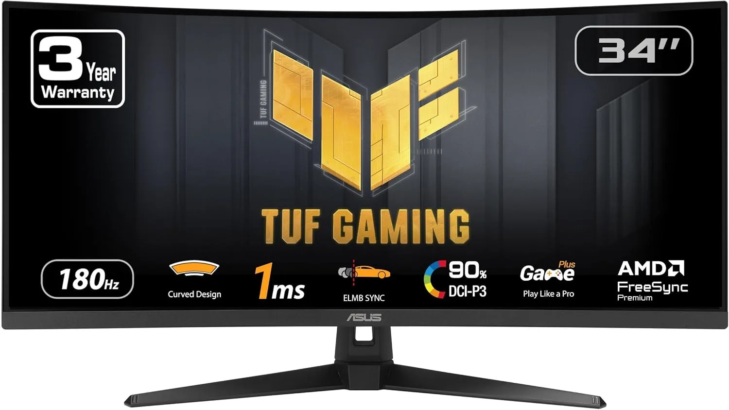 ASUS TUF Gaming Monitor - High Refresh, 1ms, ELMB Sync