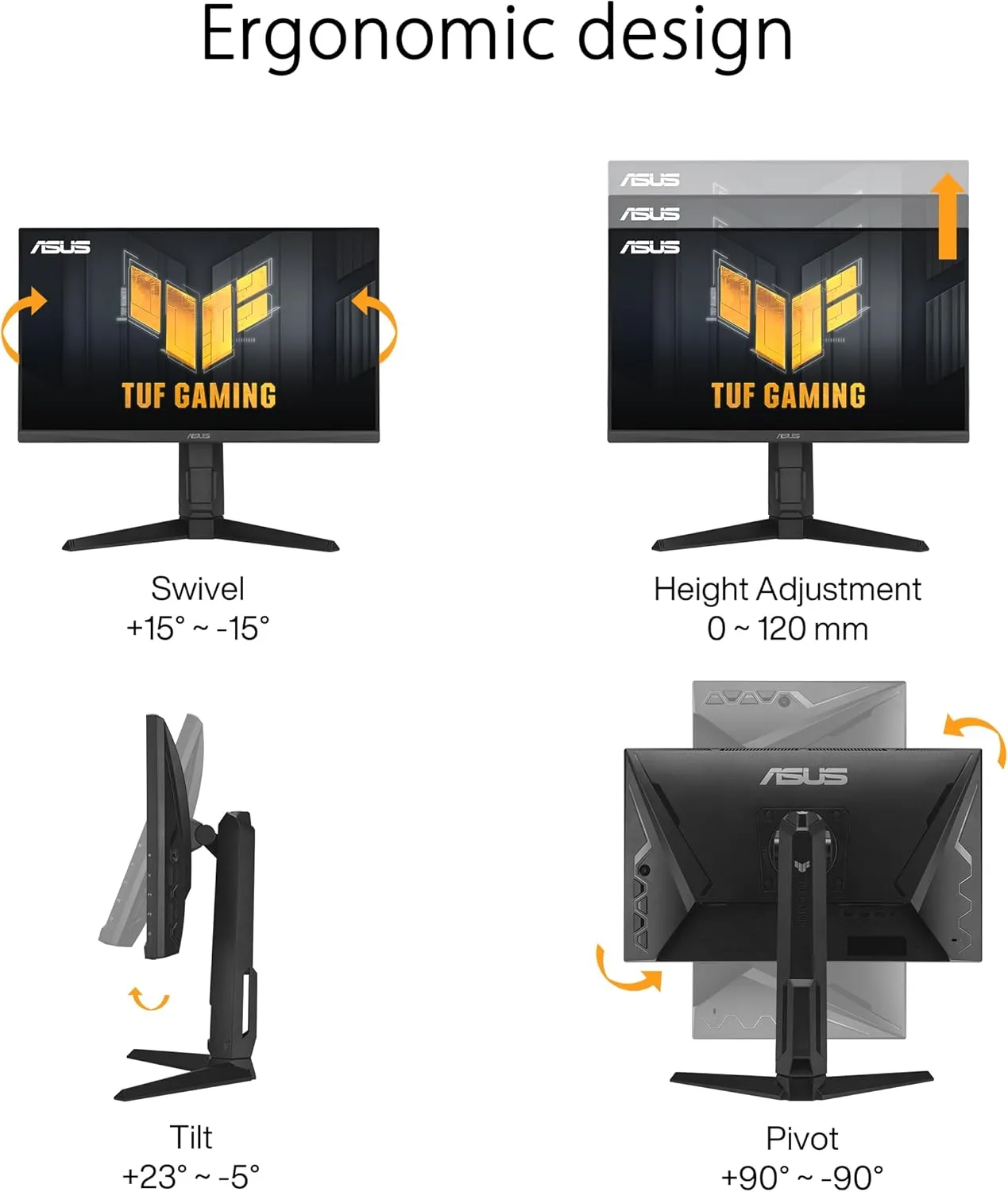 ASUS Gaming Monitor - FreeSync Premium & G-SYNC Compatible