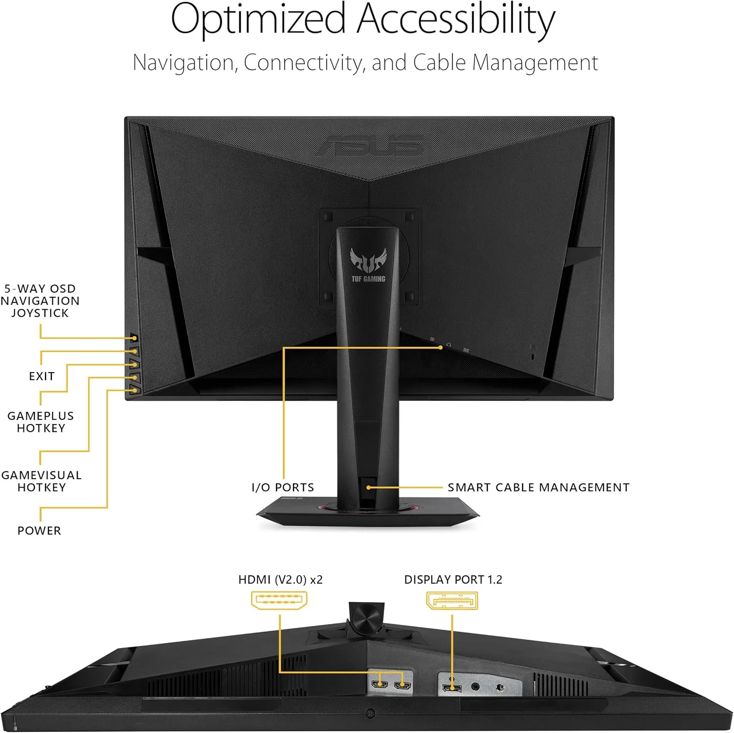 ASUS TUF Gaming 27" QHD (2560x1440) Monitor