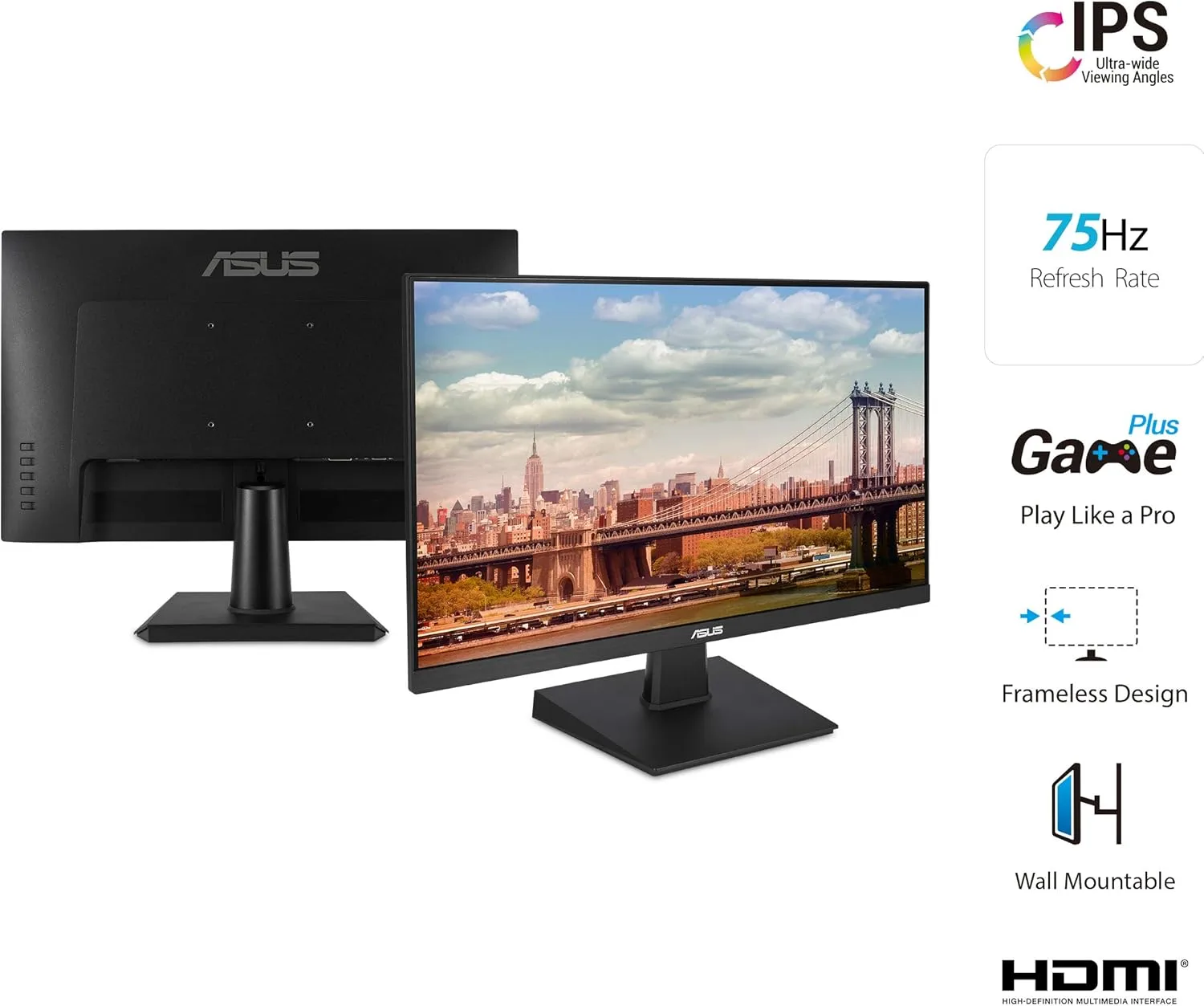 ASUS IPS Monitors - Full HD & 4K