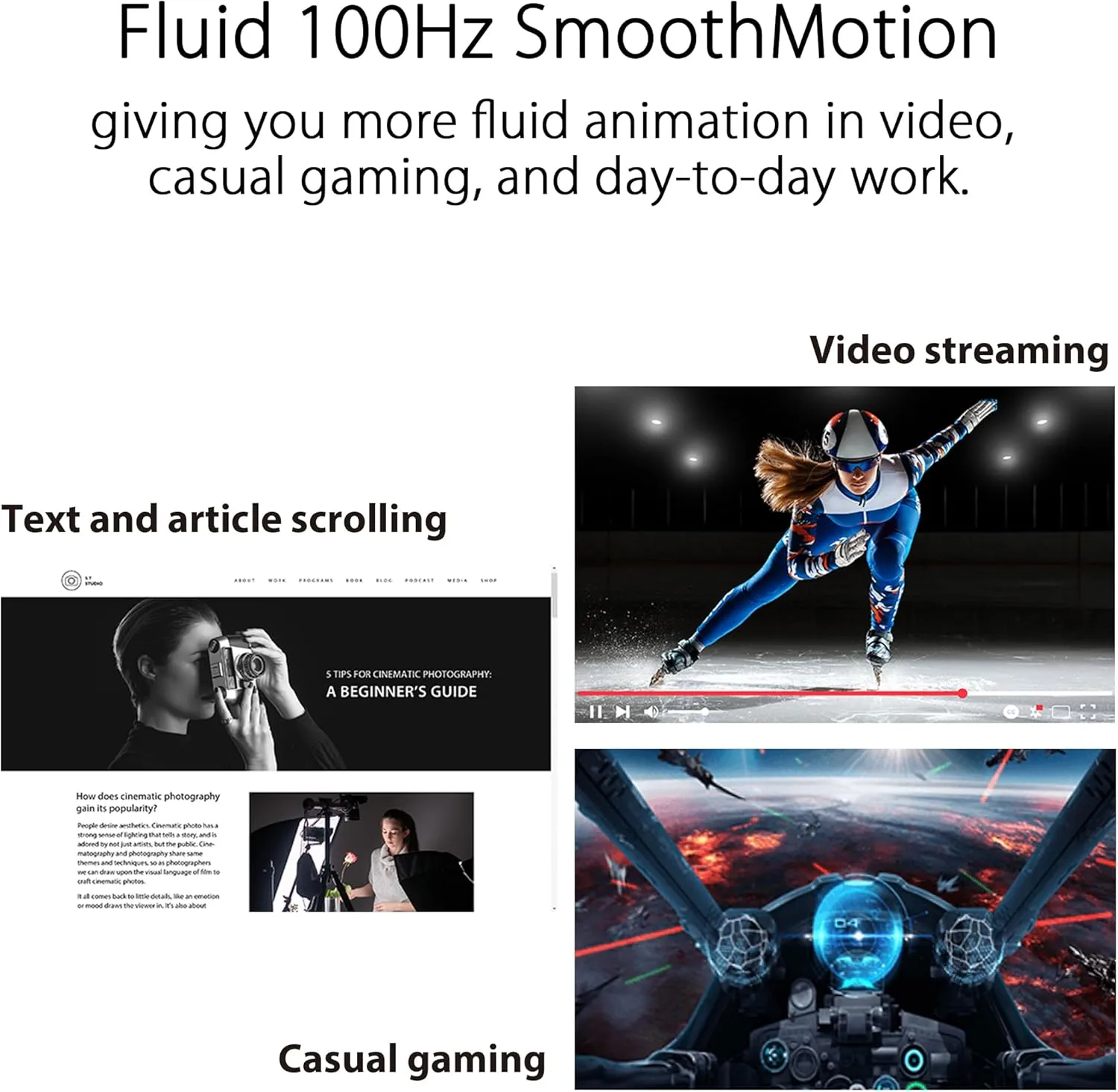ASUS IPS Monitors - Full HD & 4K
