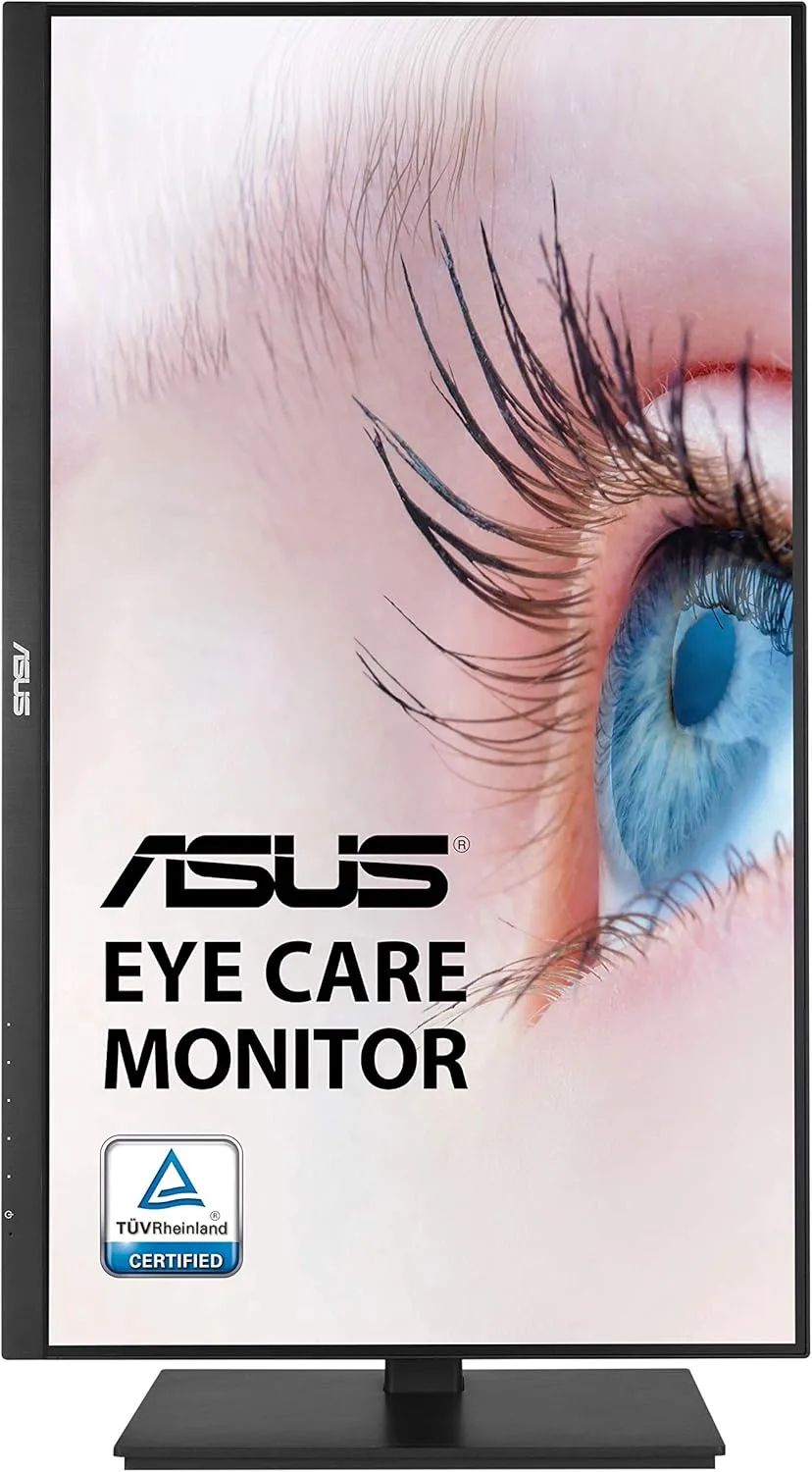 ASUS Full HD 1080p Monitor with Eye Care, HDMI VGA USB