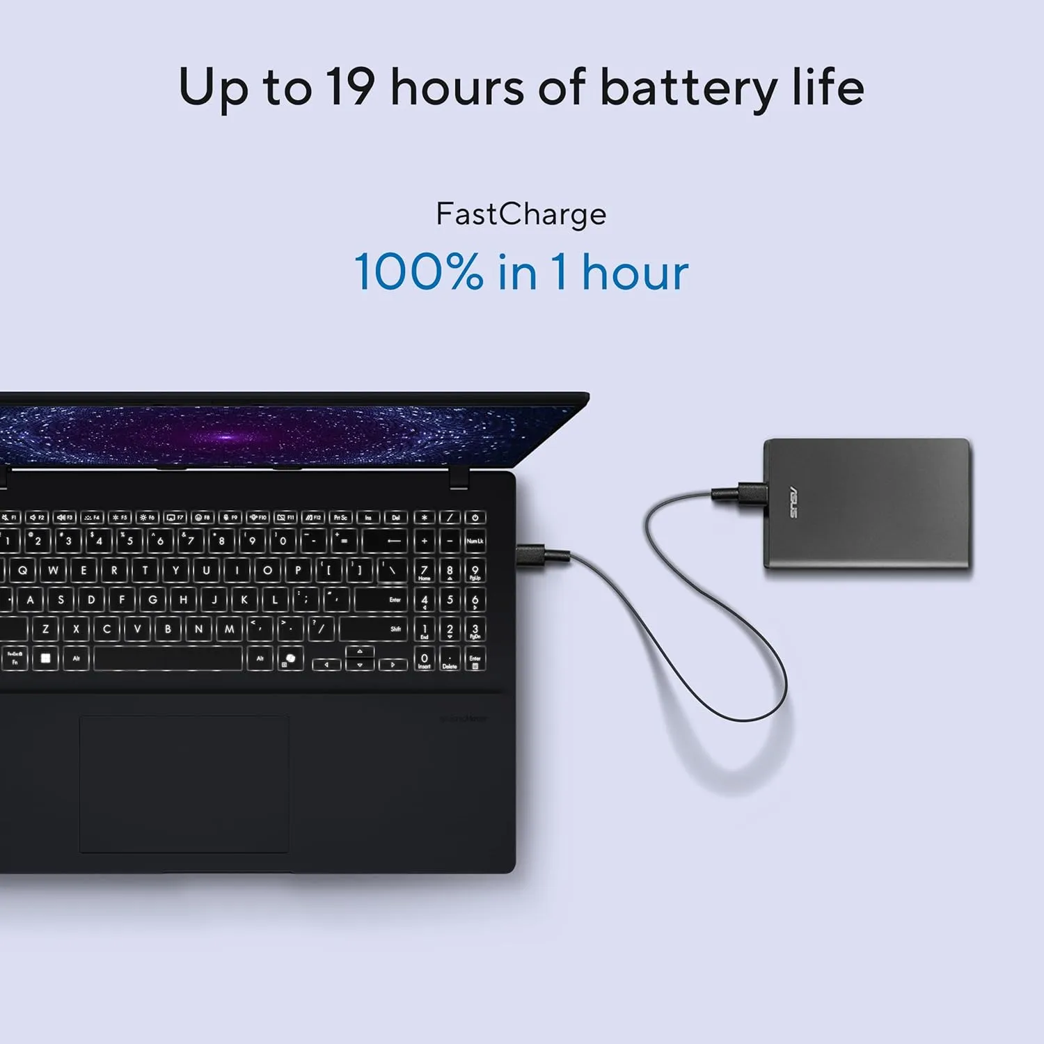 ASUS Vivobook 16 Laptop, 16-inch WUXGA, Qualcomm Snapdragon, 16GB RAM, 512GB SSD, Windows 11