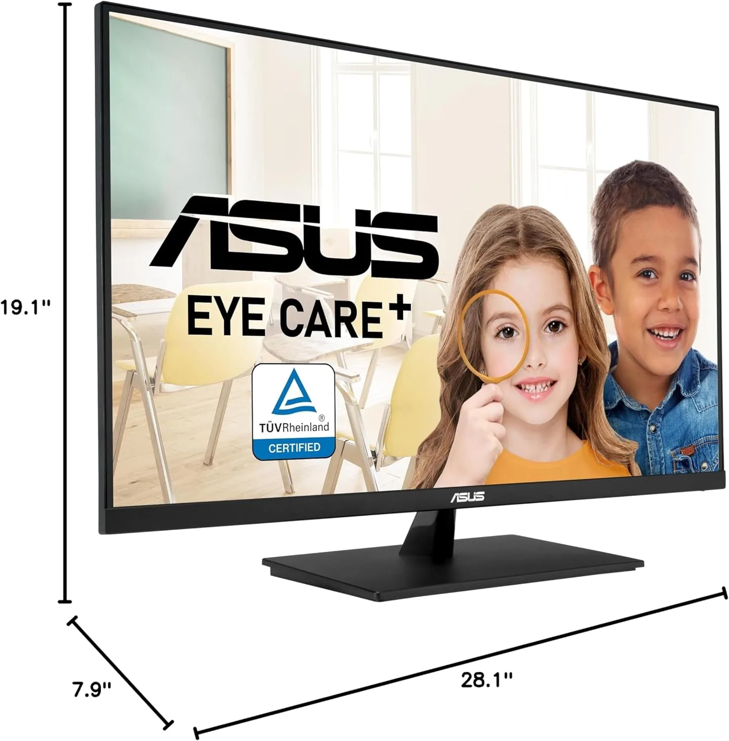 ASUS Eye Care Monitor with Adaptive-Sync and Built-in Speakers