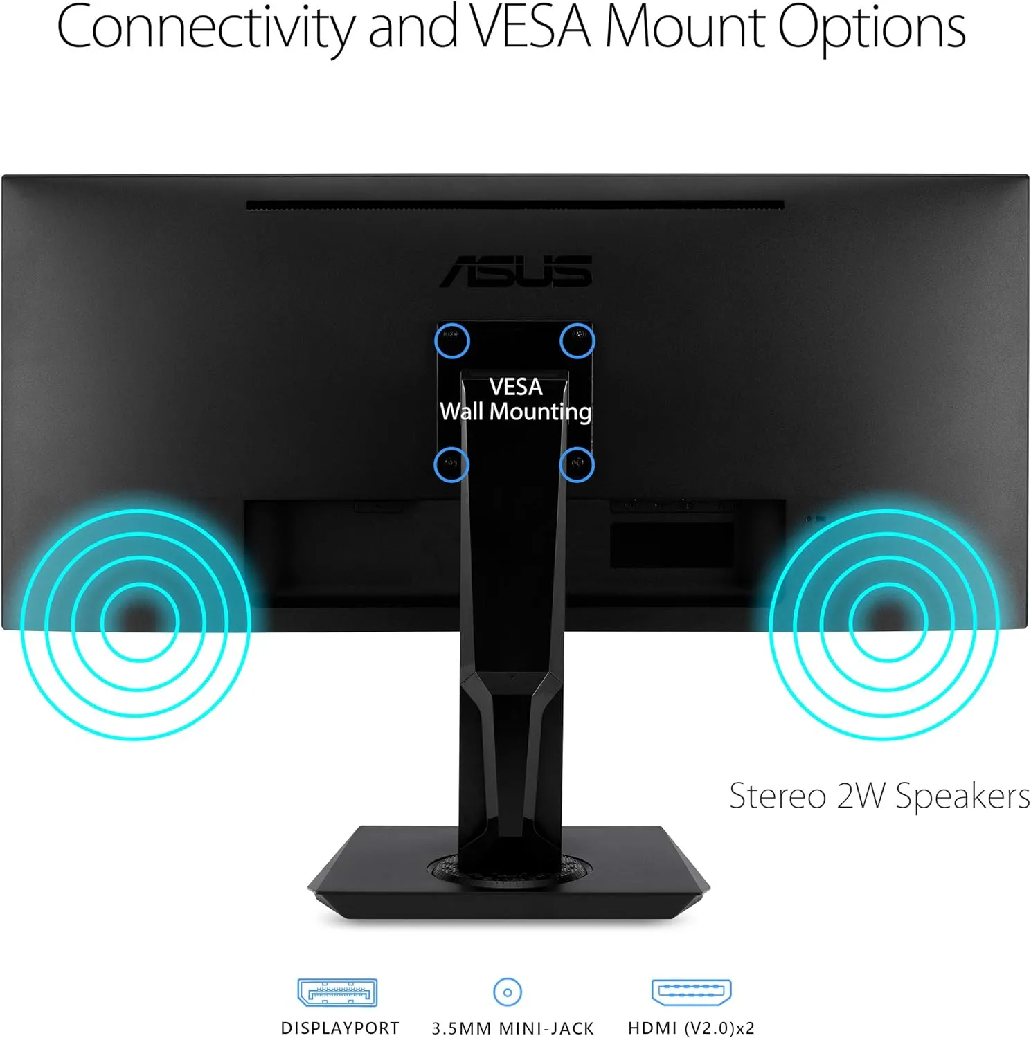 ASUS Eye Care Monitor with Adaptive-Sync and Built-in Speakers