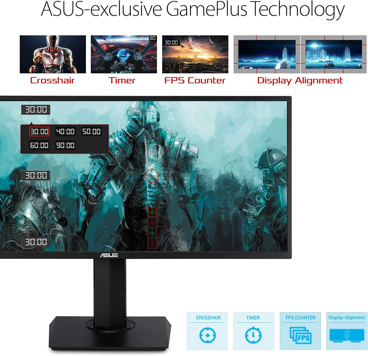 ASUS Eye Care Monitor with Adaptive-Sync and Built-in Speakers