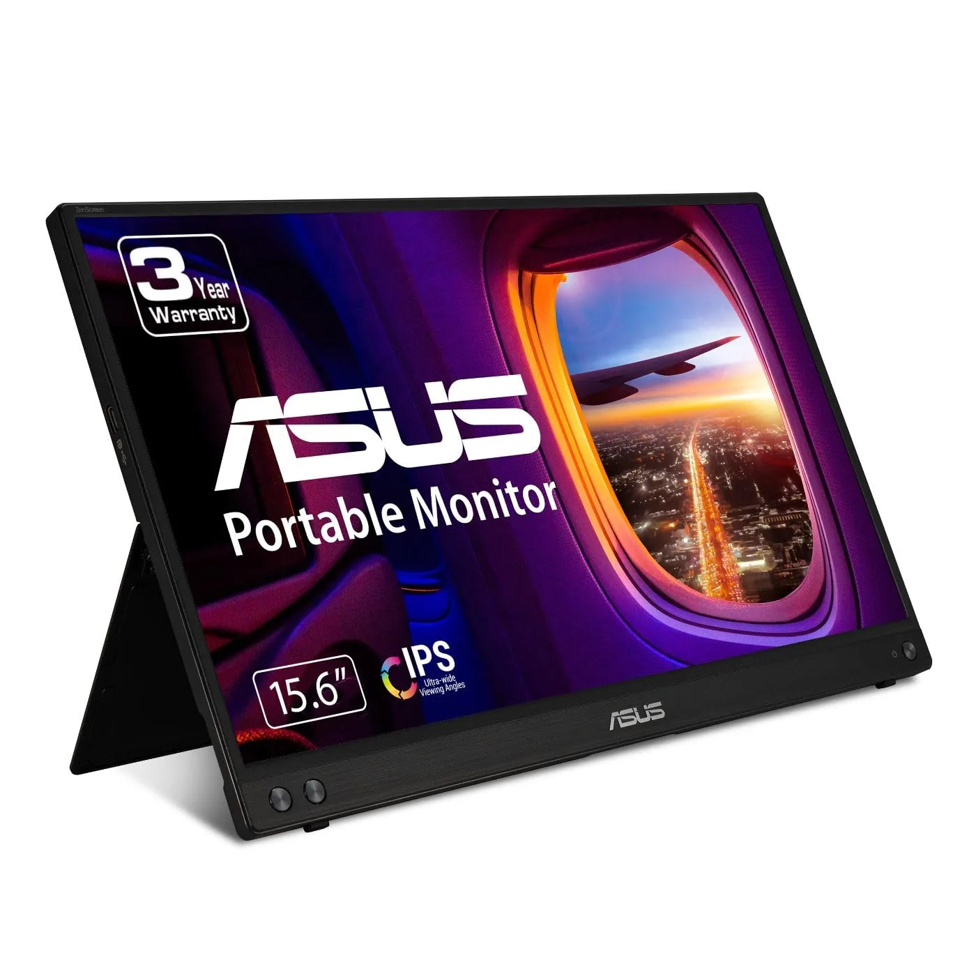 ASUS ZenScreen 15.6” 1080P Portable Monitor MB16ACV - Full HD IPS