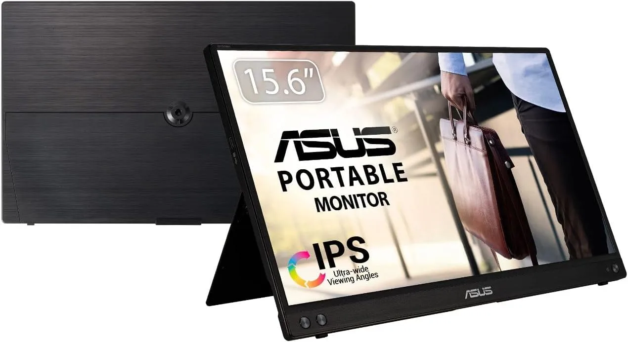 ASUS ZenScreen 15.6” 1080P Portable Monitor MB16ACV - Full HD IPS