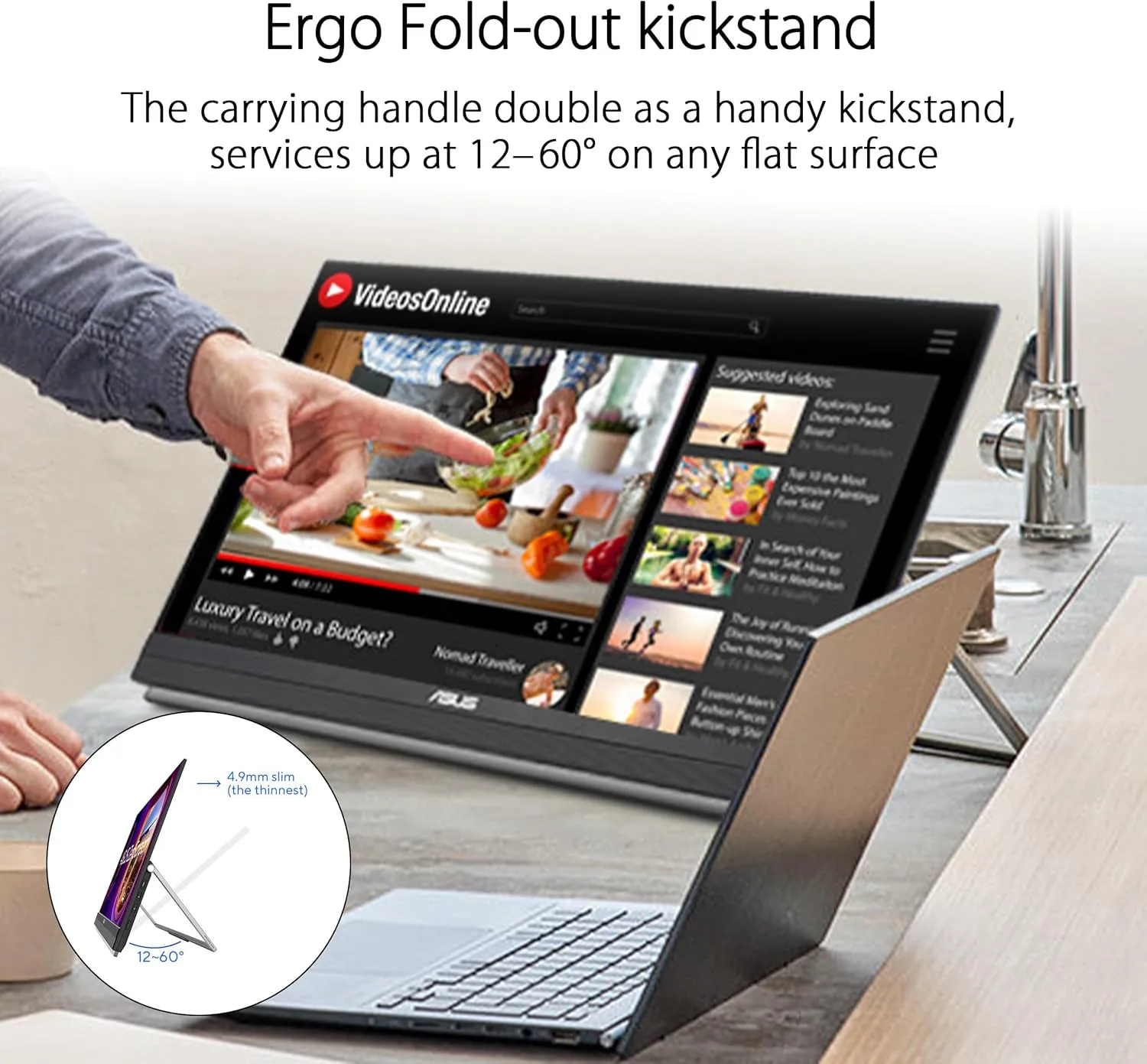 ASUS ZenScreen Portable IPS USB-C Monitor