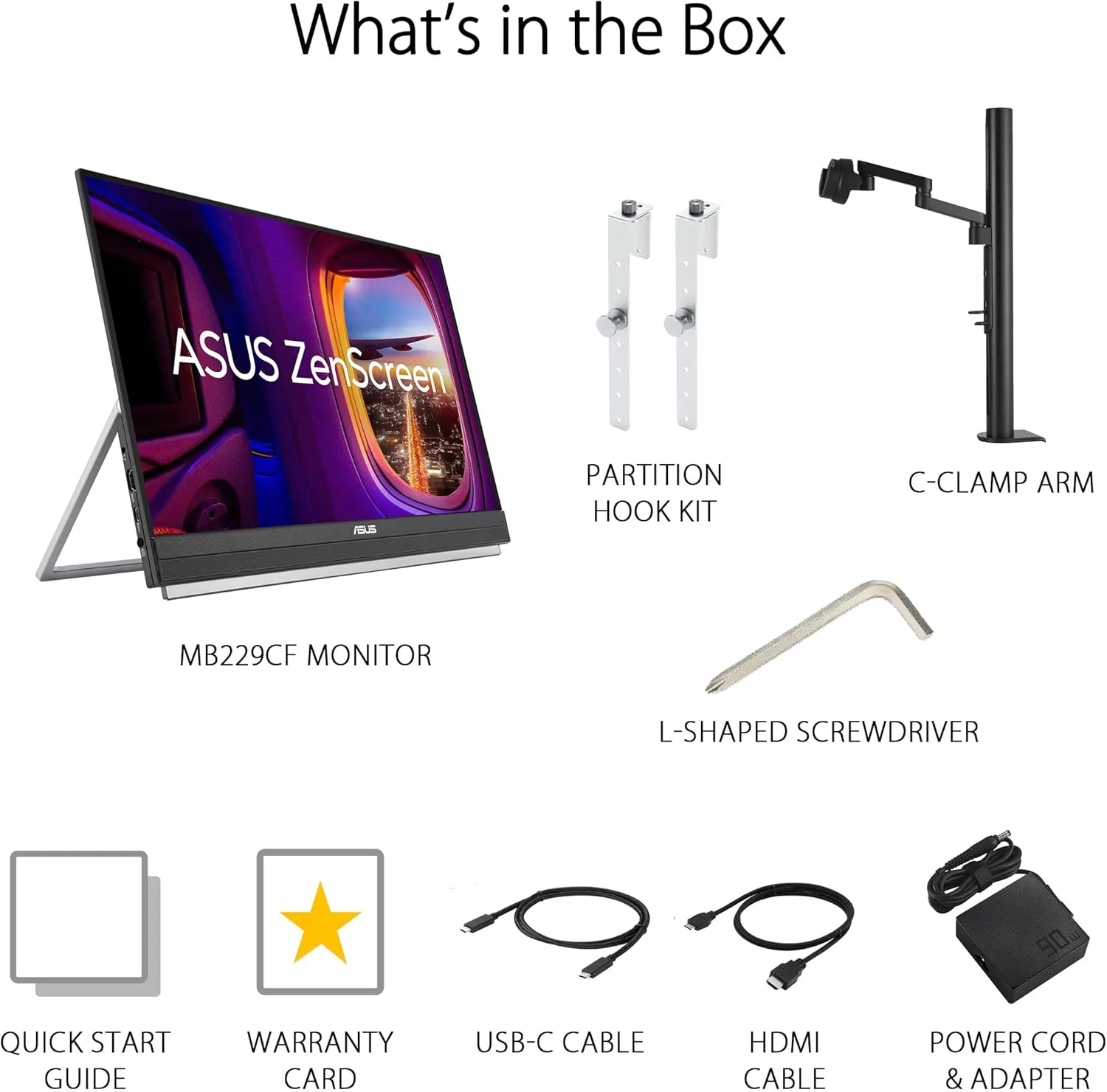 ASUS ZenScreen Portable IPS USB-C Monitor