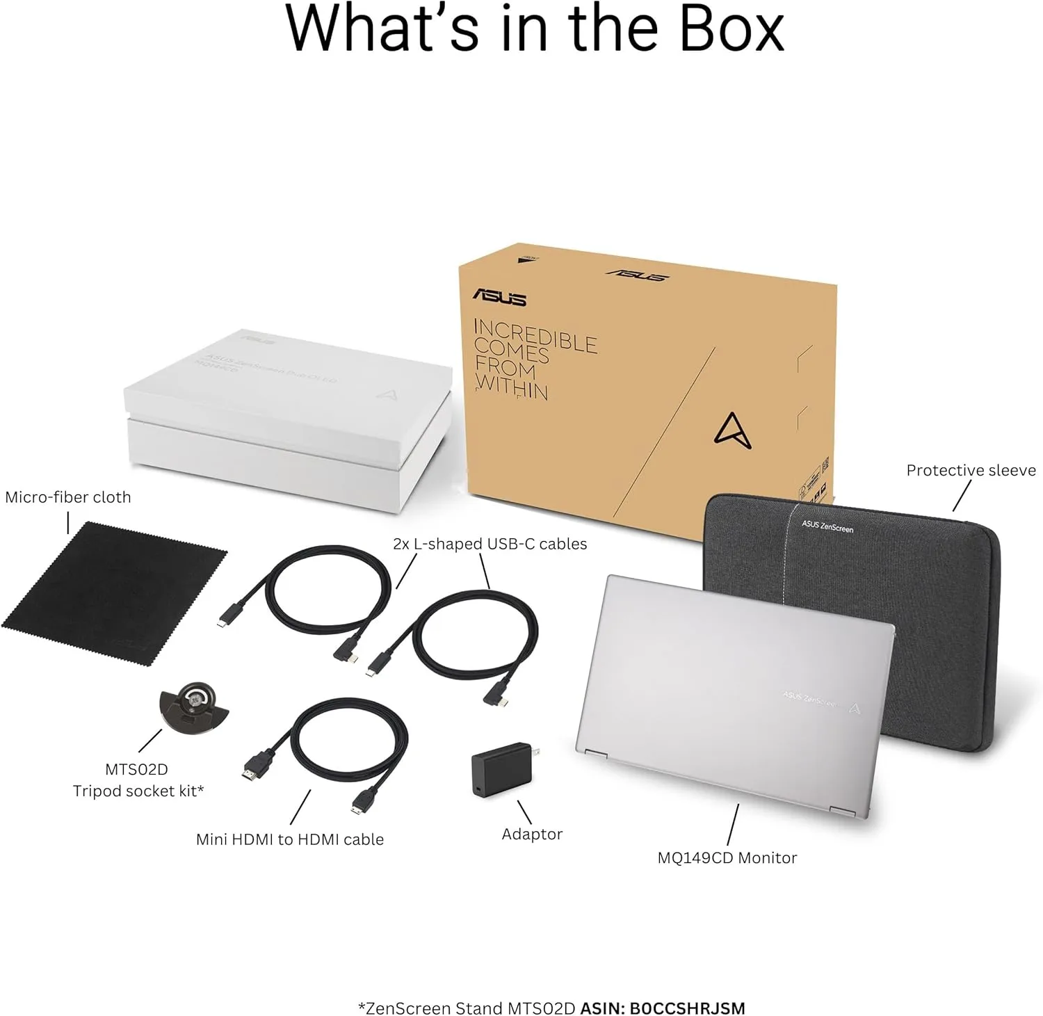 ASUS Portable Monitor - USB-C & HDMI