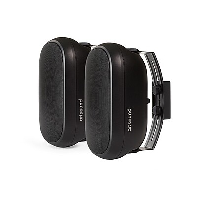 Artsound ASW550, waterproof, 2-way onwall LS, black (2pc)