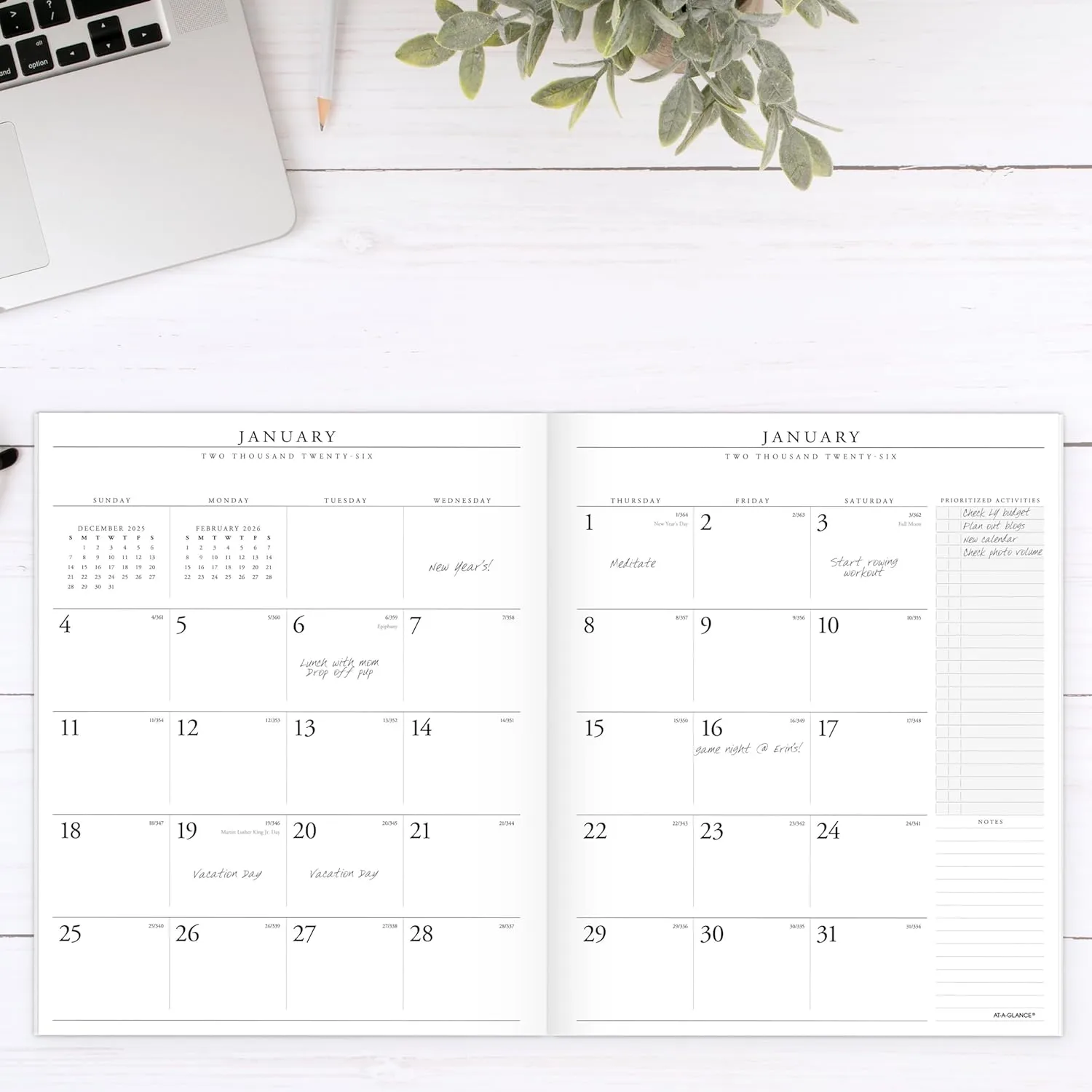 AT-A-GLANCE Executive Monthly Padfolio Refill for 70-290, 9" x 11"