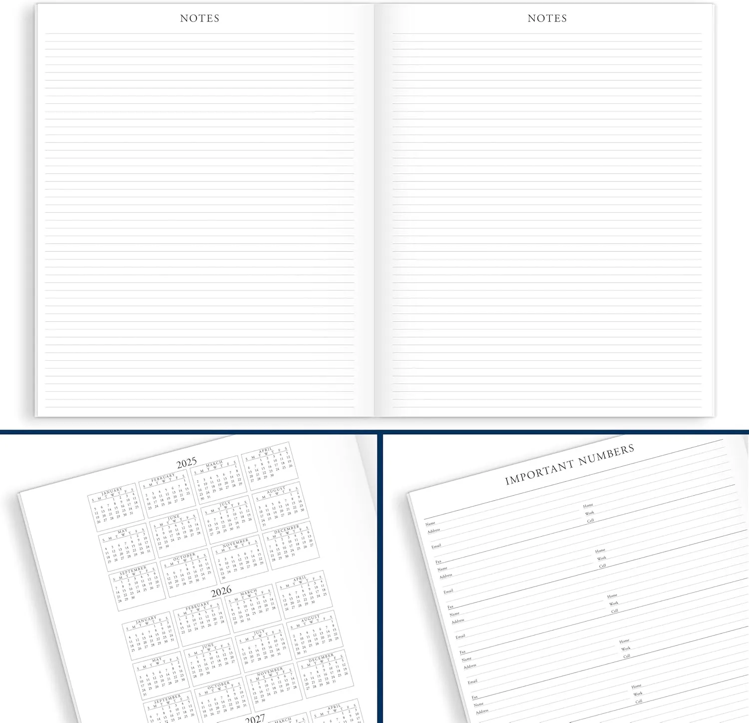 AT-A-GLANCE Executive Monthly Padfolio Refill for 70-290, 9" x 11"