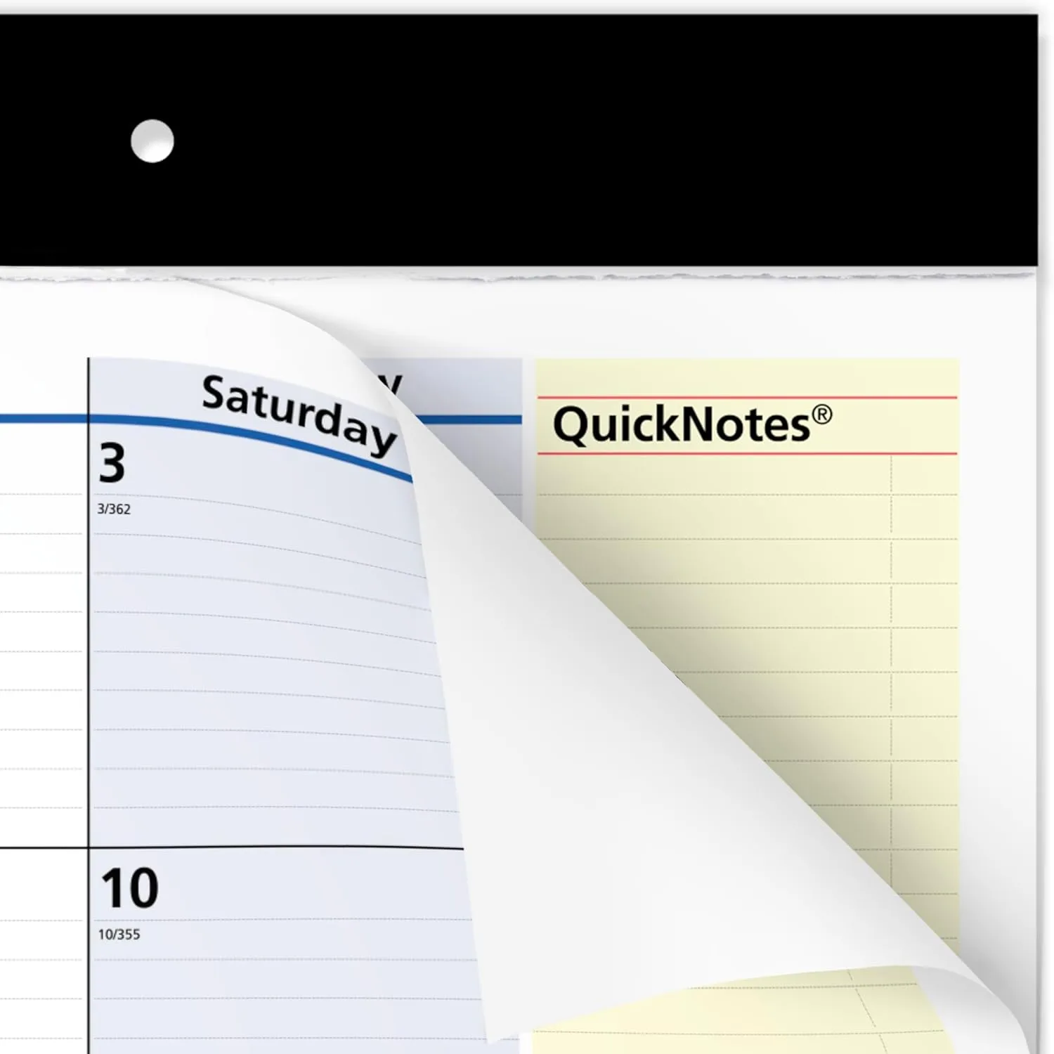 AT-A-GLANCE QuickNotes Monthly Desk Pad Calendar