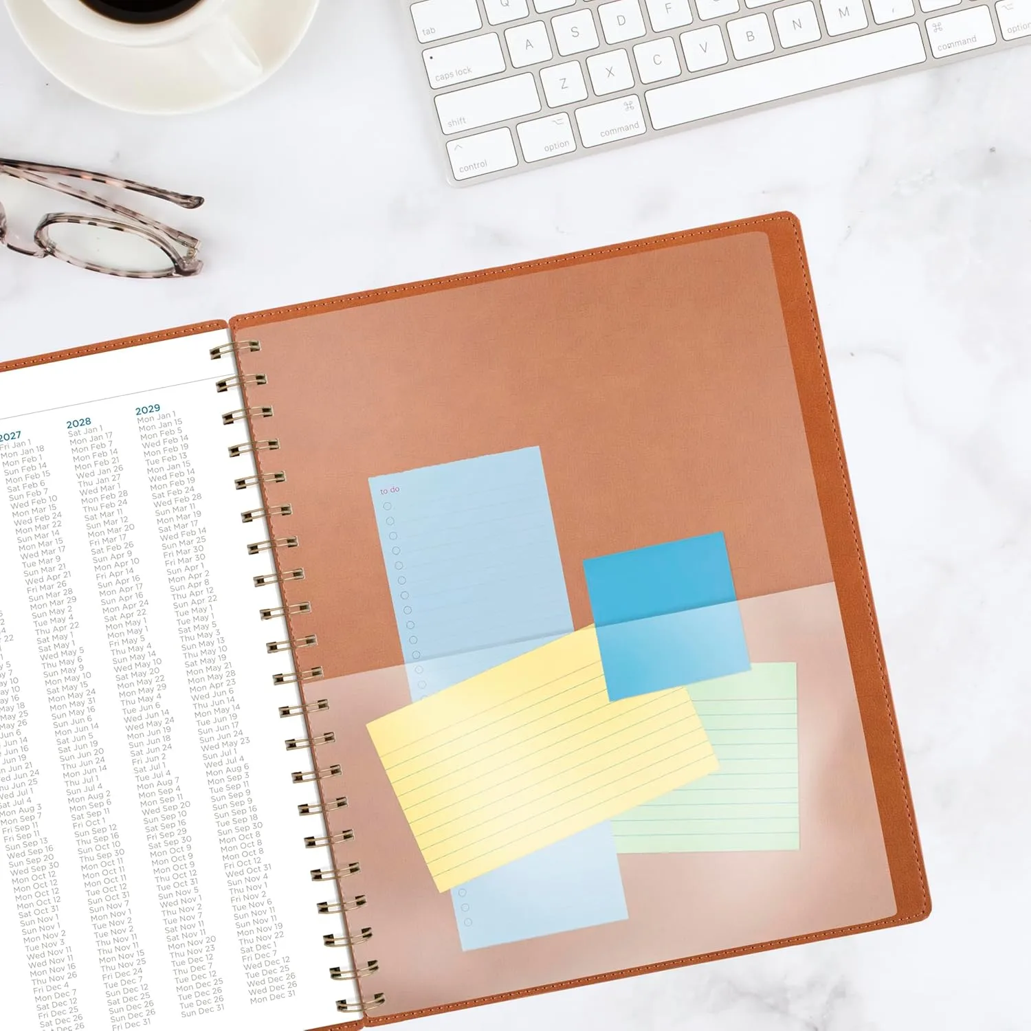 AT-A-GLANCE Signature Weekly & Monthly Planner, Large 8.5 x 11