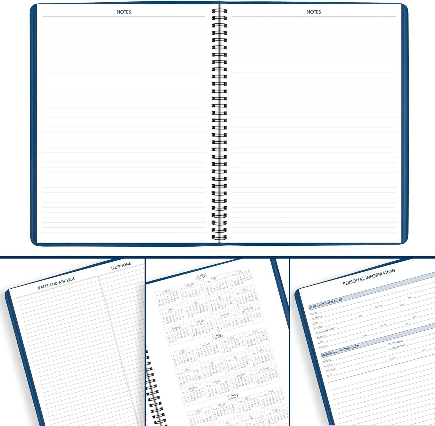 AT-A-GLANCE Weekly Appointment Book Planner, Large 8-1/4 x 11, Quarter-Hourly