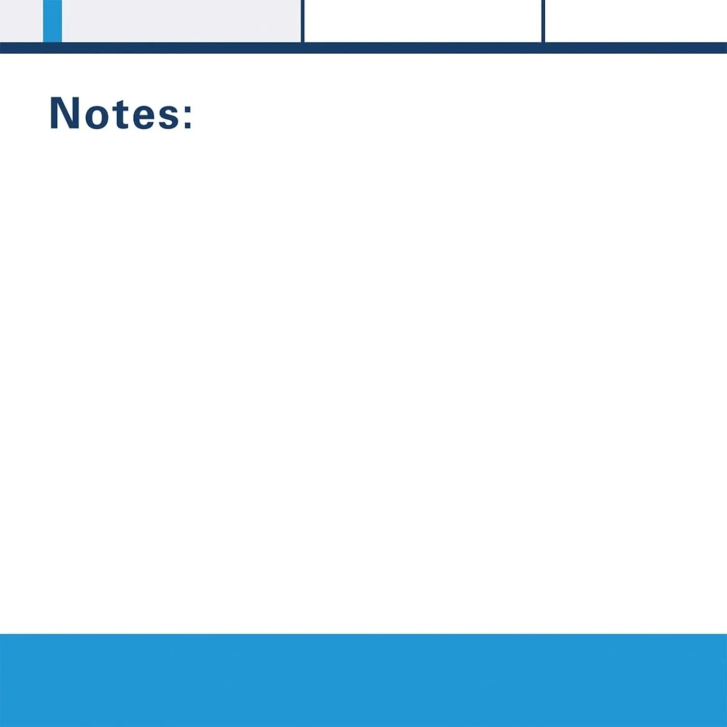 AT-A-GLANCE PM23928 90/120-Day Undated Horizontal Erasable Wall Planner, 36 x 24, White/Blue