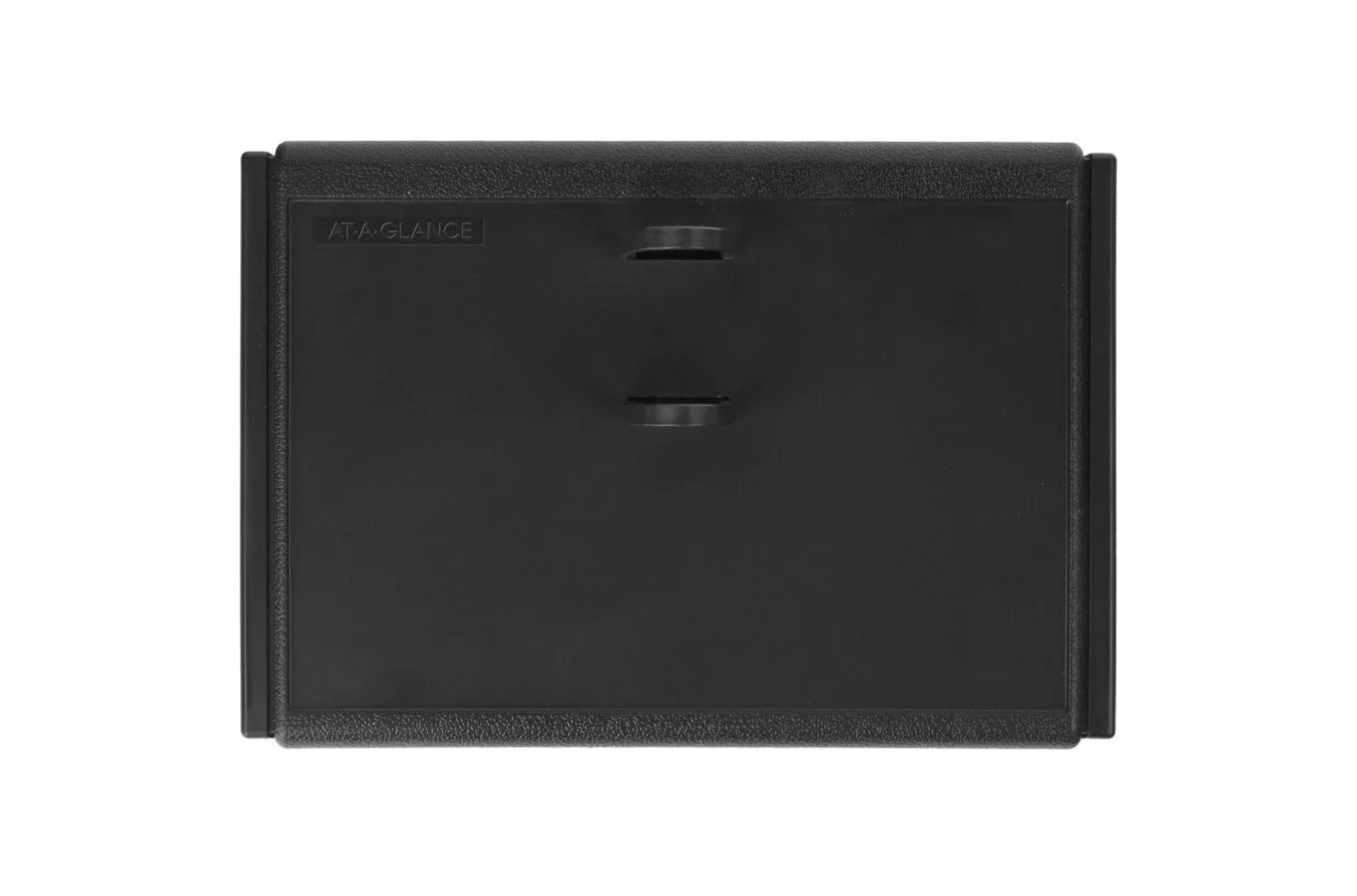 AT-A-GLANCE Compact Desk Calendar Base, 3 x 3-3/4, Black