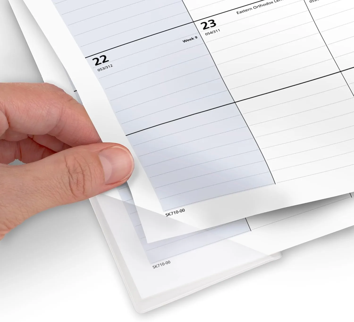 AT-A-GLANCE QuickNotes Monthly Desk Pad Calendar